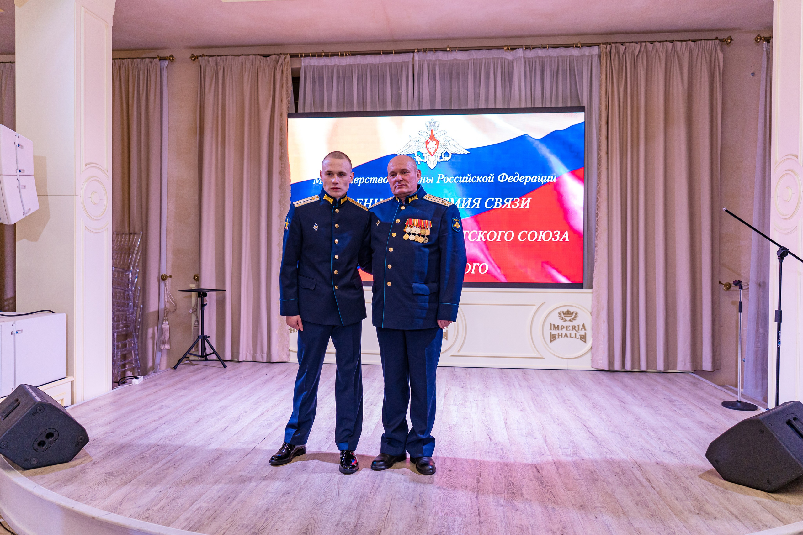 Фотосъемка выпуска военной академии и вручение дипломов