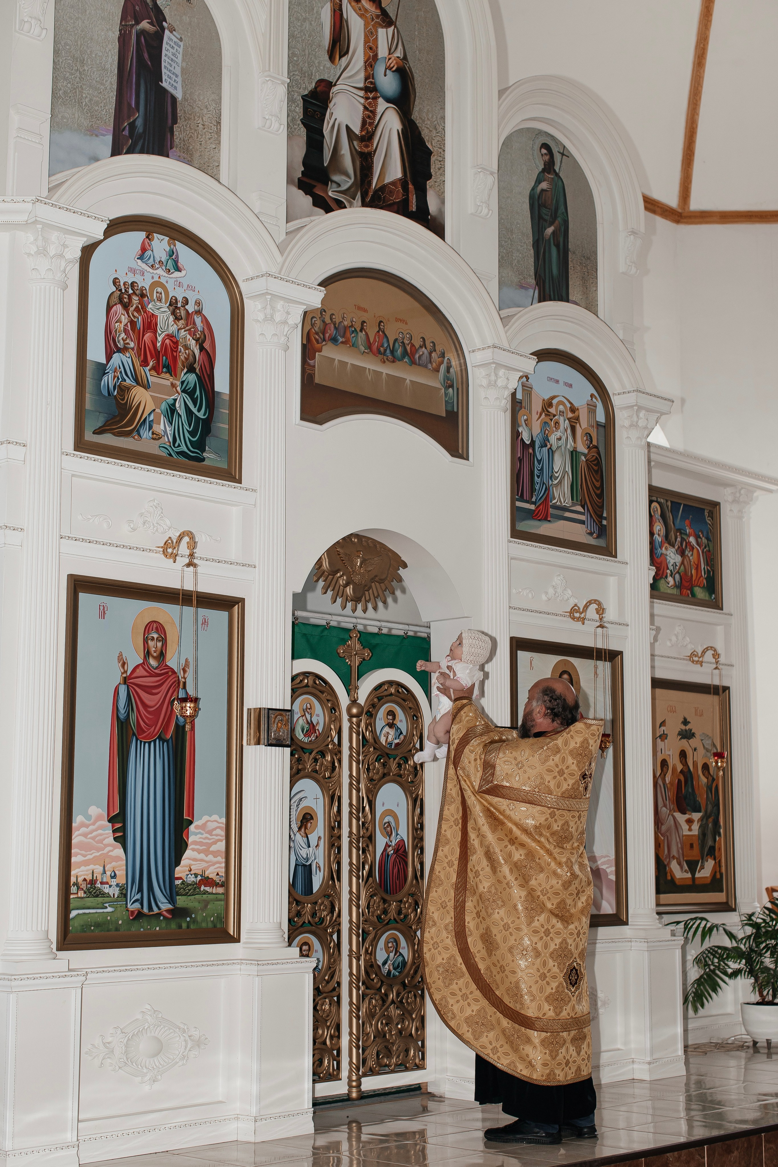 Таинство Крещения. Фотограф Лиана Артемова в Пензе