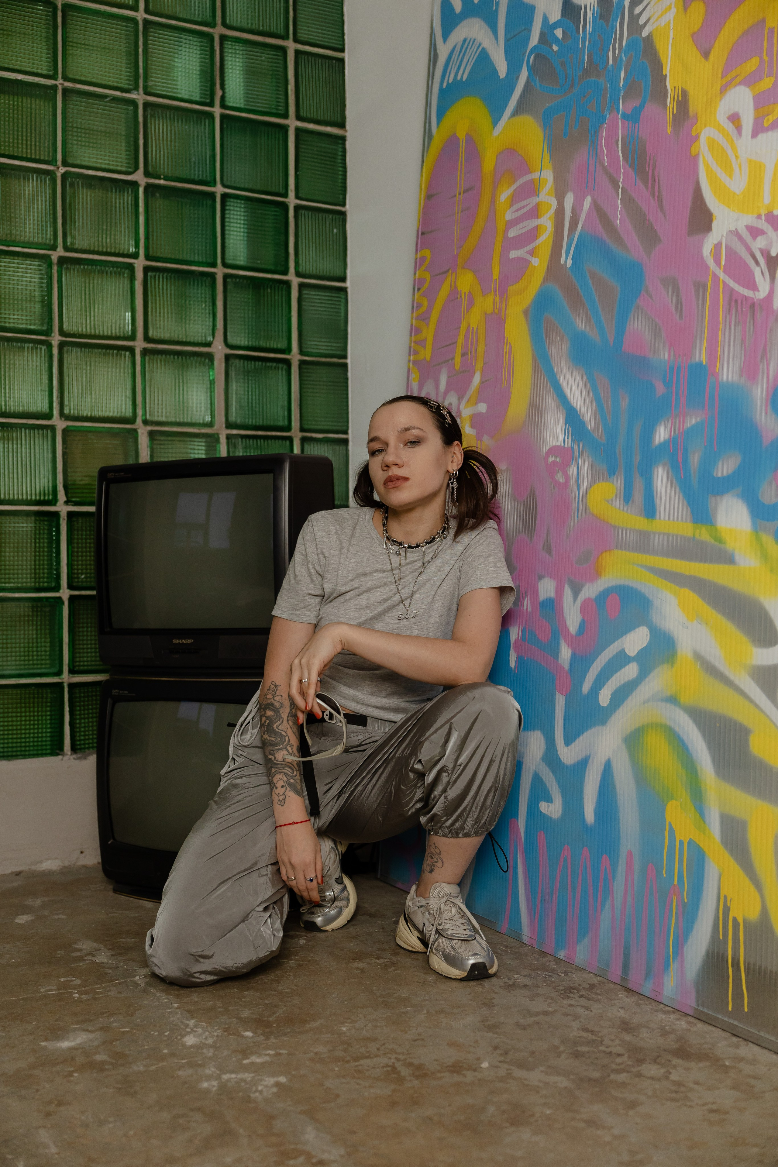 Фотосессия в стиле Y2K. Фотограф в Новосибирске Екатерина Васильева