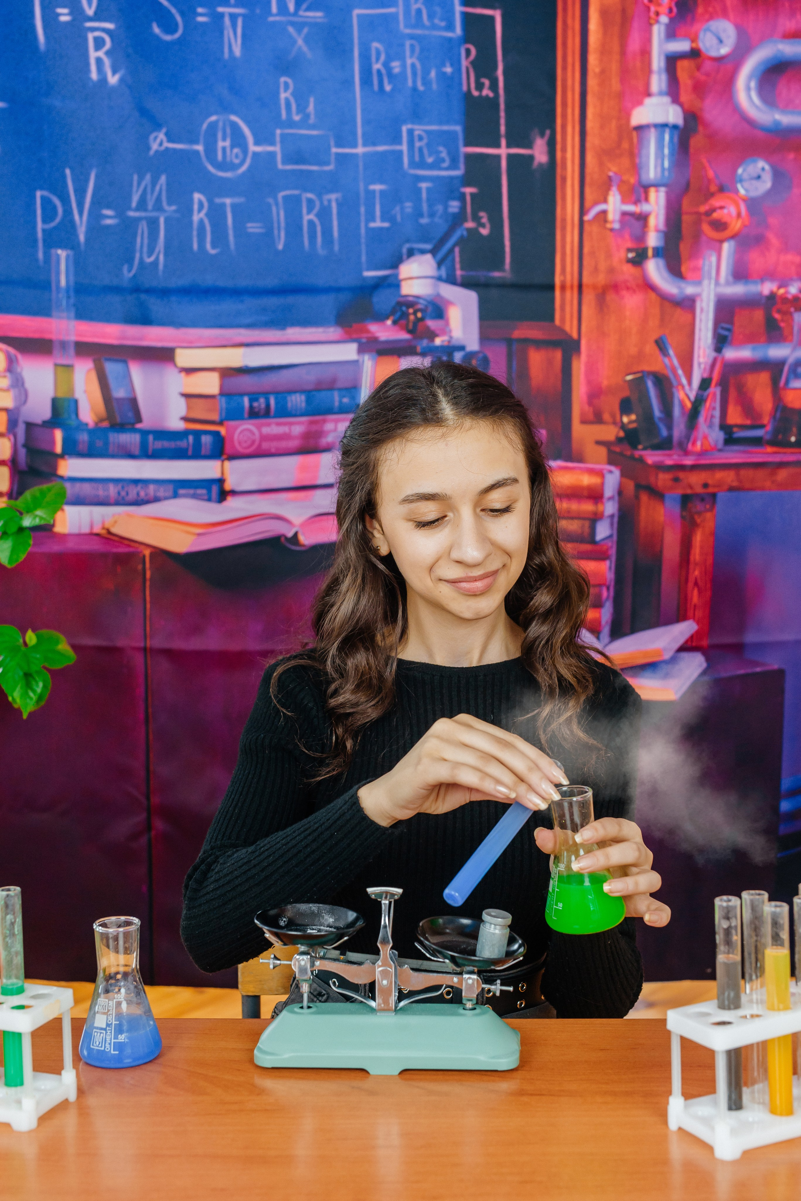 Урок химии. Семейный фотограф в Барнауле