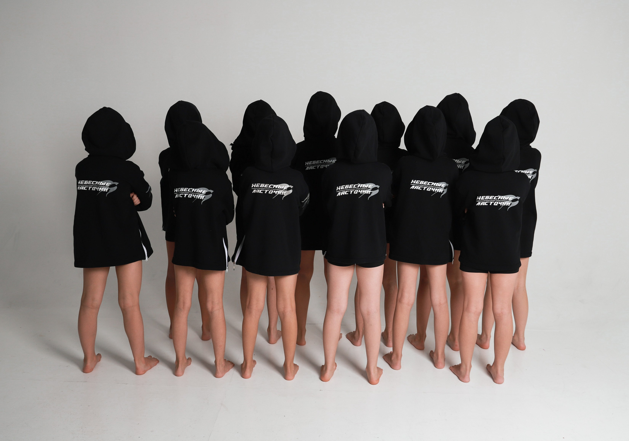 Сьемка на циклорамме. Фотограф Юлия Мальцева