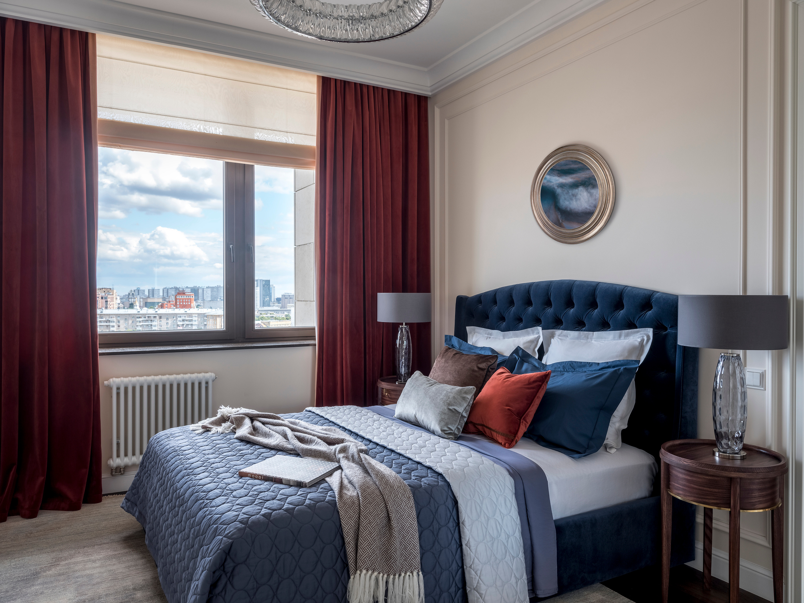 Спальня в стиле неоклассика