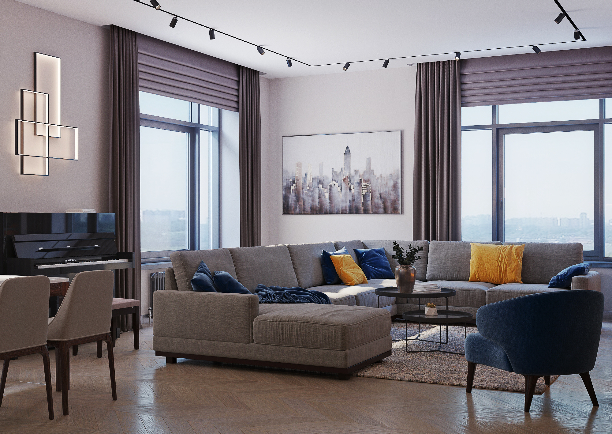 Дизайн интерьеров в ЖК Суббота