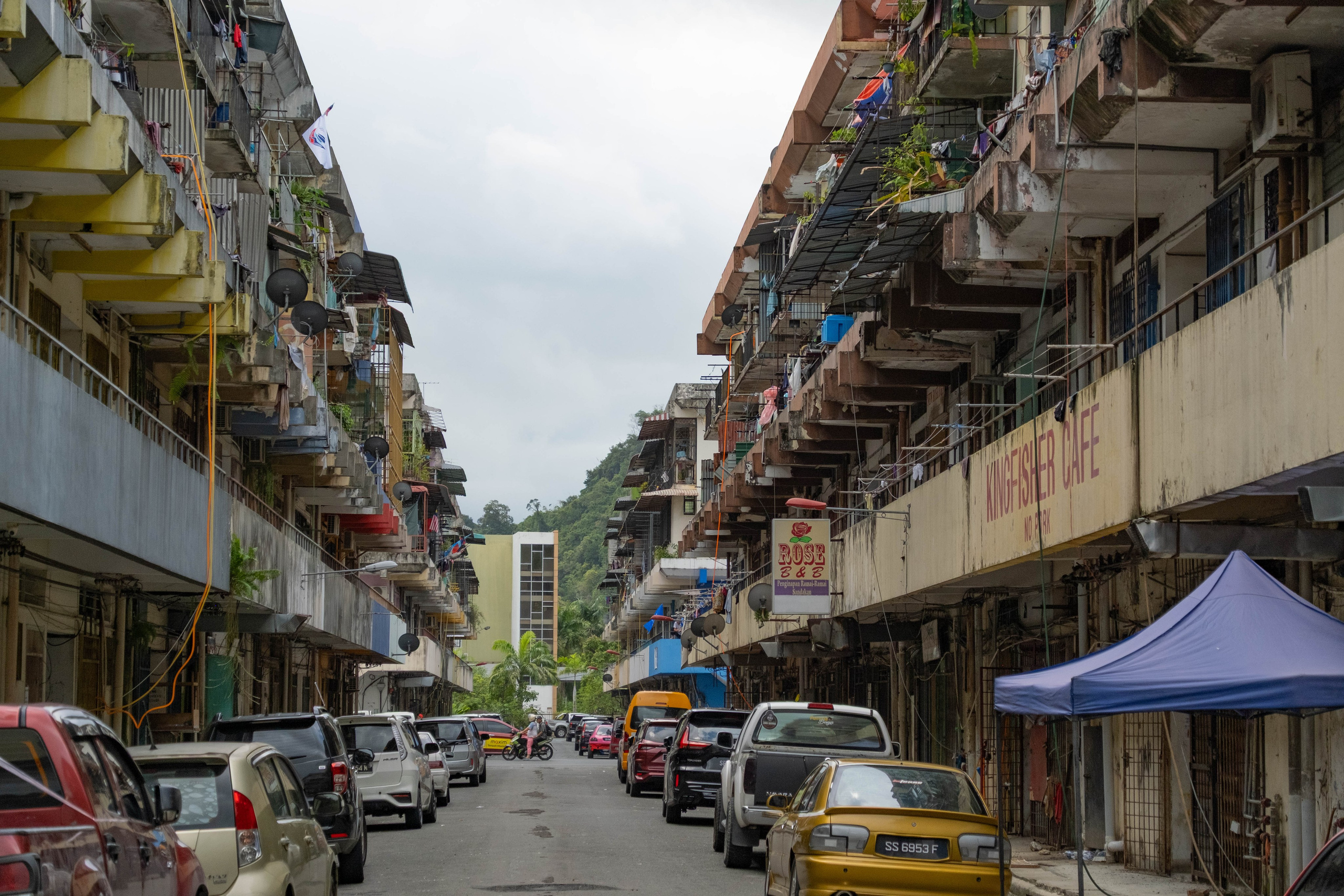 Остров Борнео, город Сандакан. Рыбацкая деревня и дорога к ней. Фотографии из путешествий