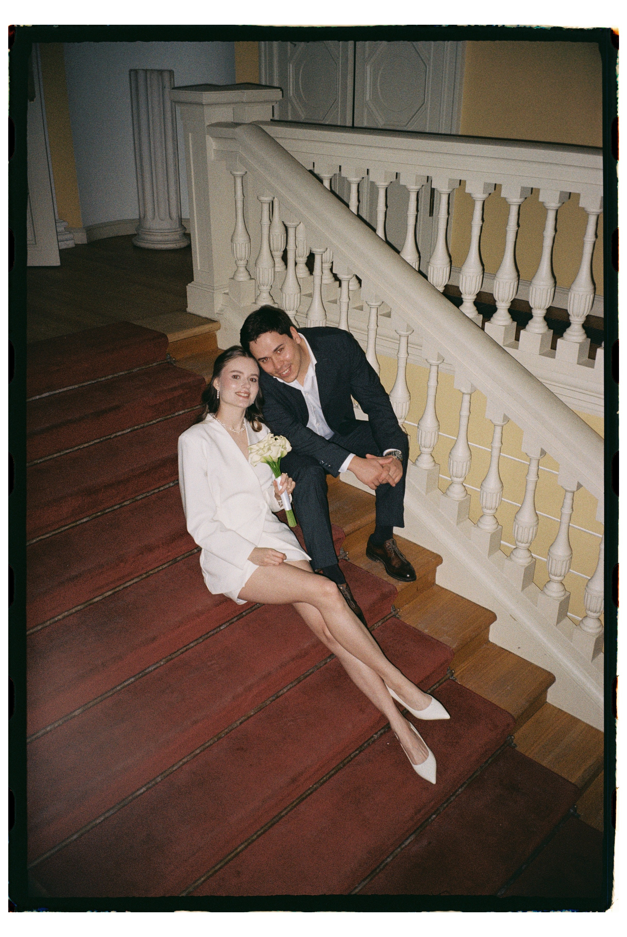 На плёнку (Настя и Борис). Фотограф в Москве — Евгения Прокопенко