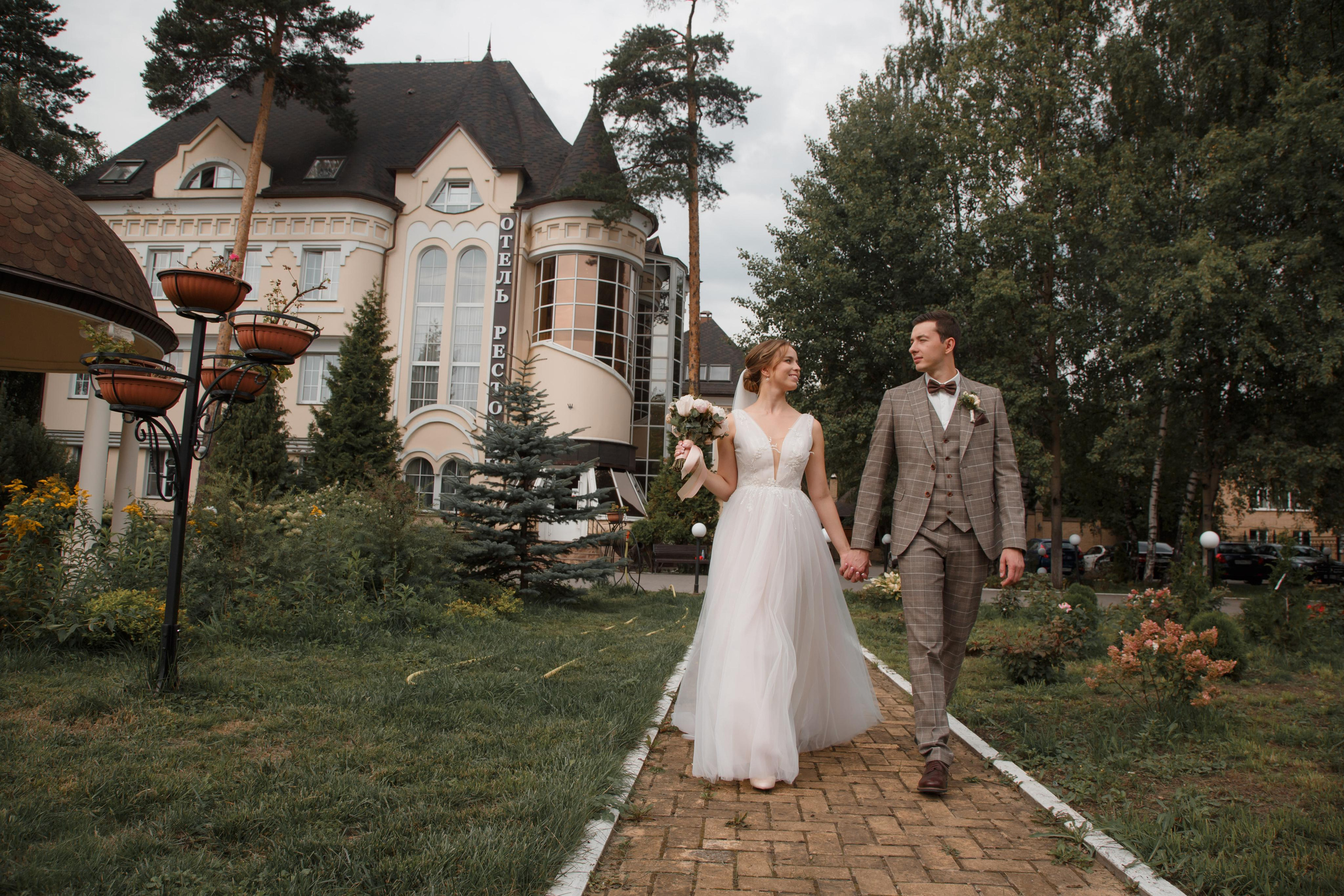 Даша и Илья, Дворянское гнездо. Свадебный и репортажный фотограф (Москва, Королев и другие)