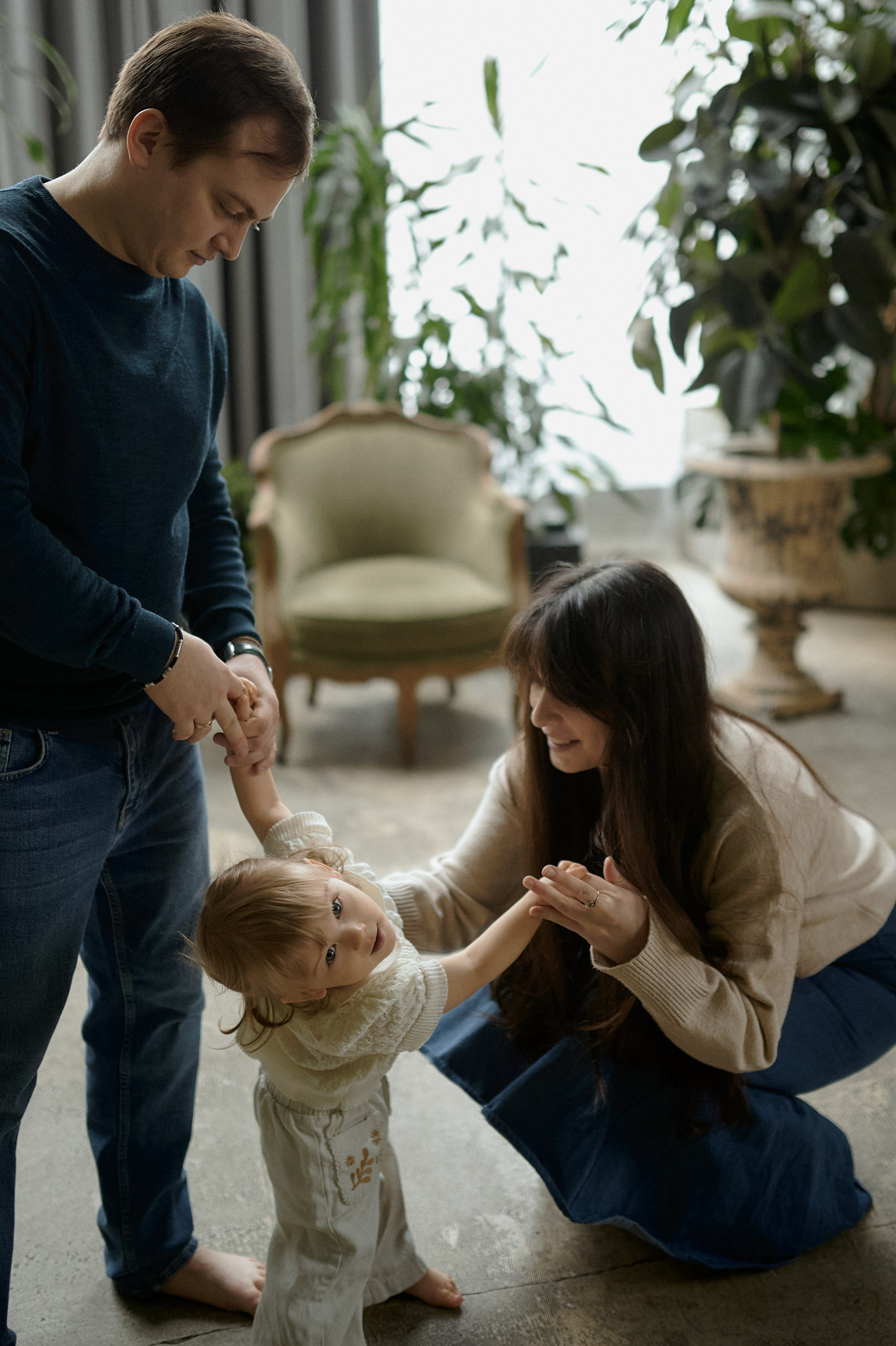 Илья, Ирина и Ева. Семейный и свадебный lifestyle-фотограф в Москве Мария Петрова