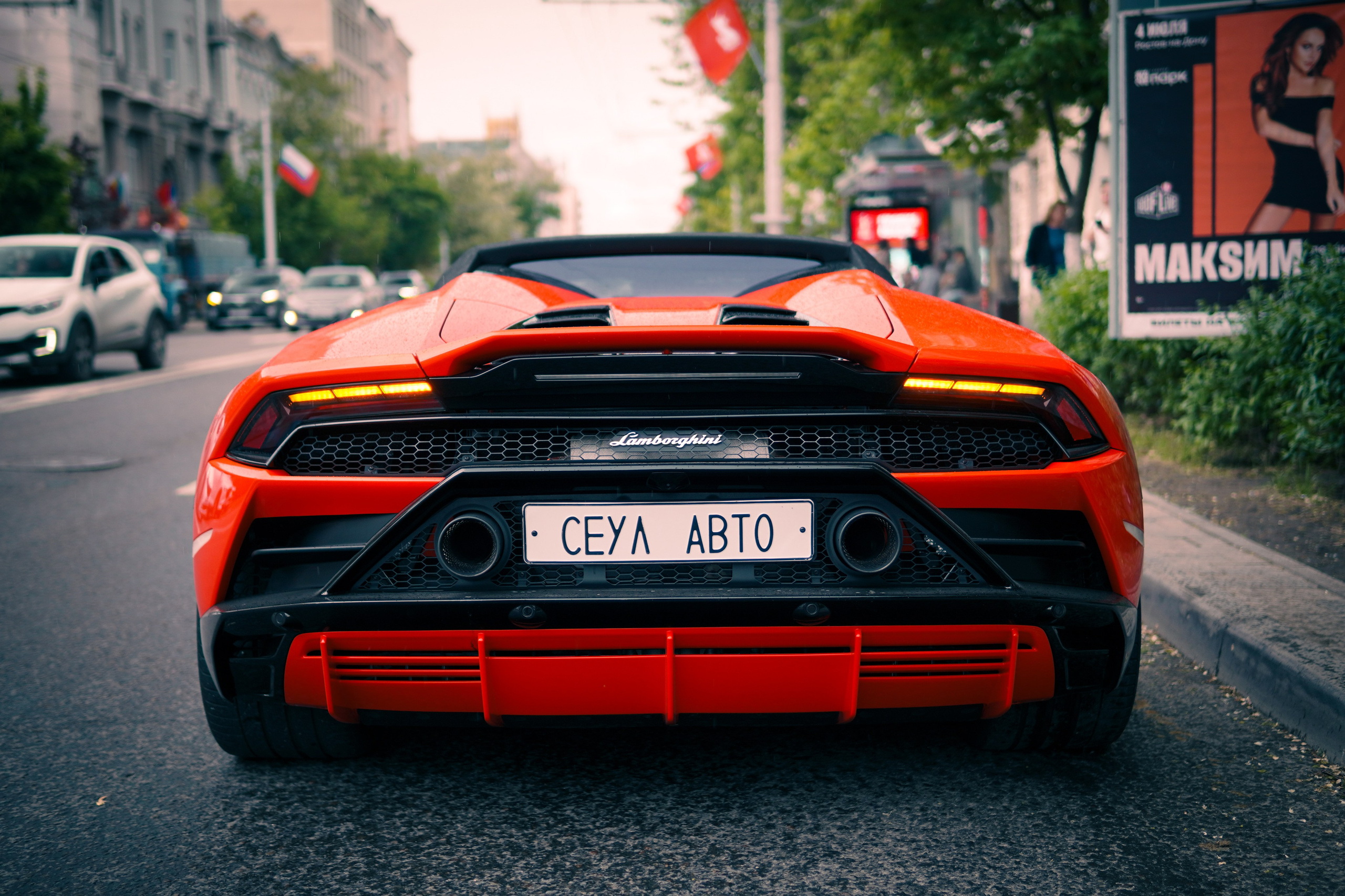 Lamborgini Huracan EVO Spyder. AutoAlexArt