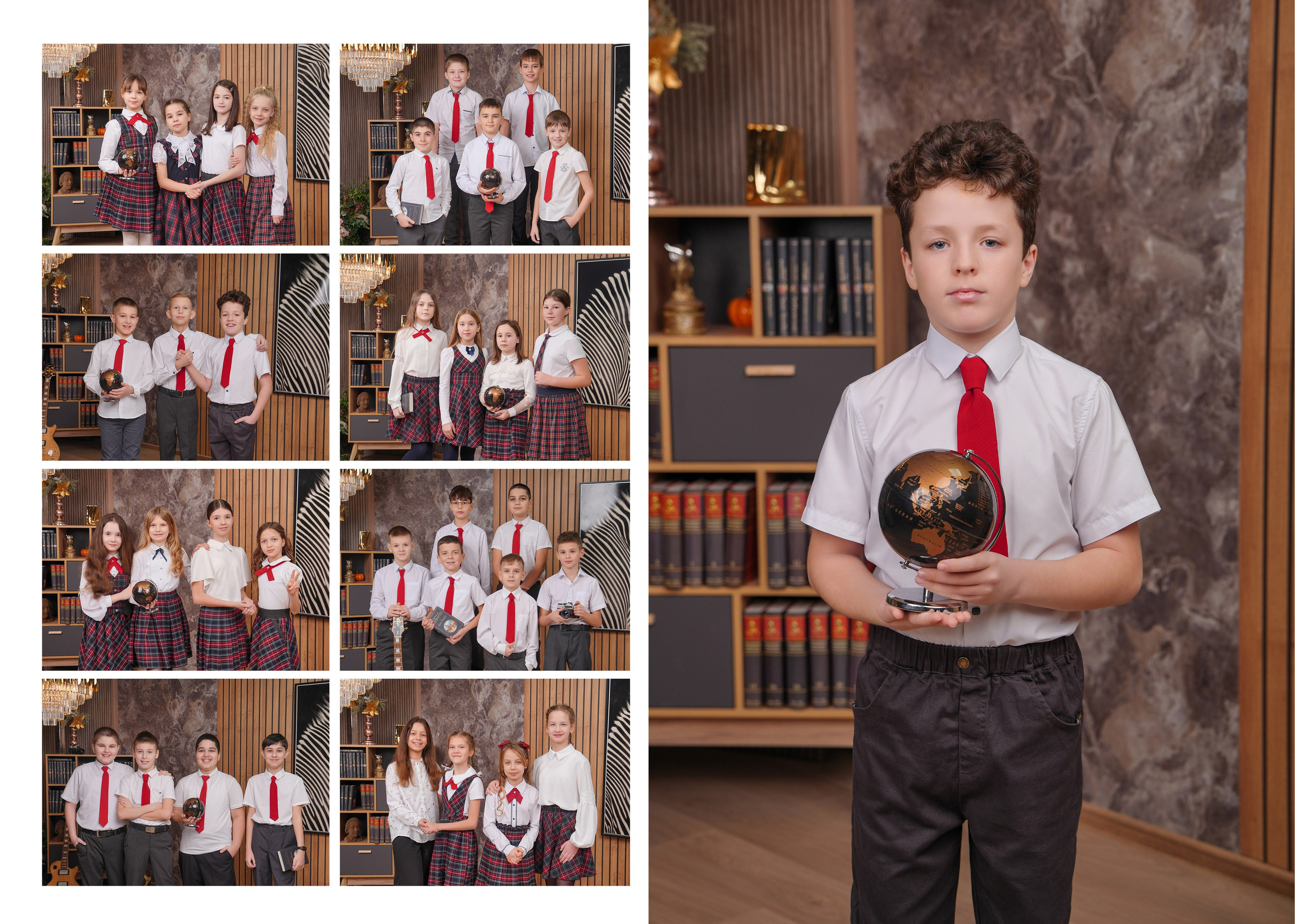 ШКОЛА 99 — 4 «Д» класс. Красивый выпускной альбом в Краснодаре