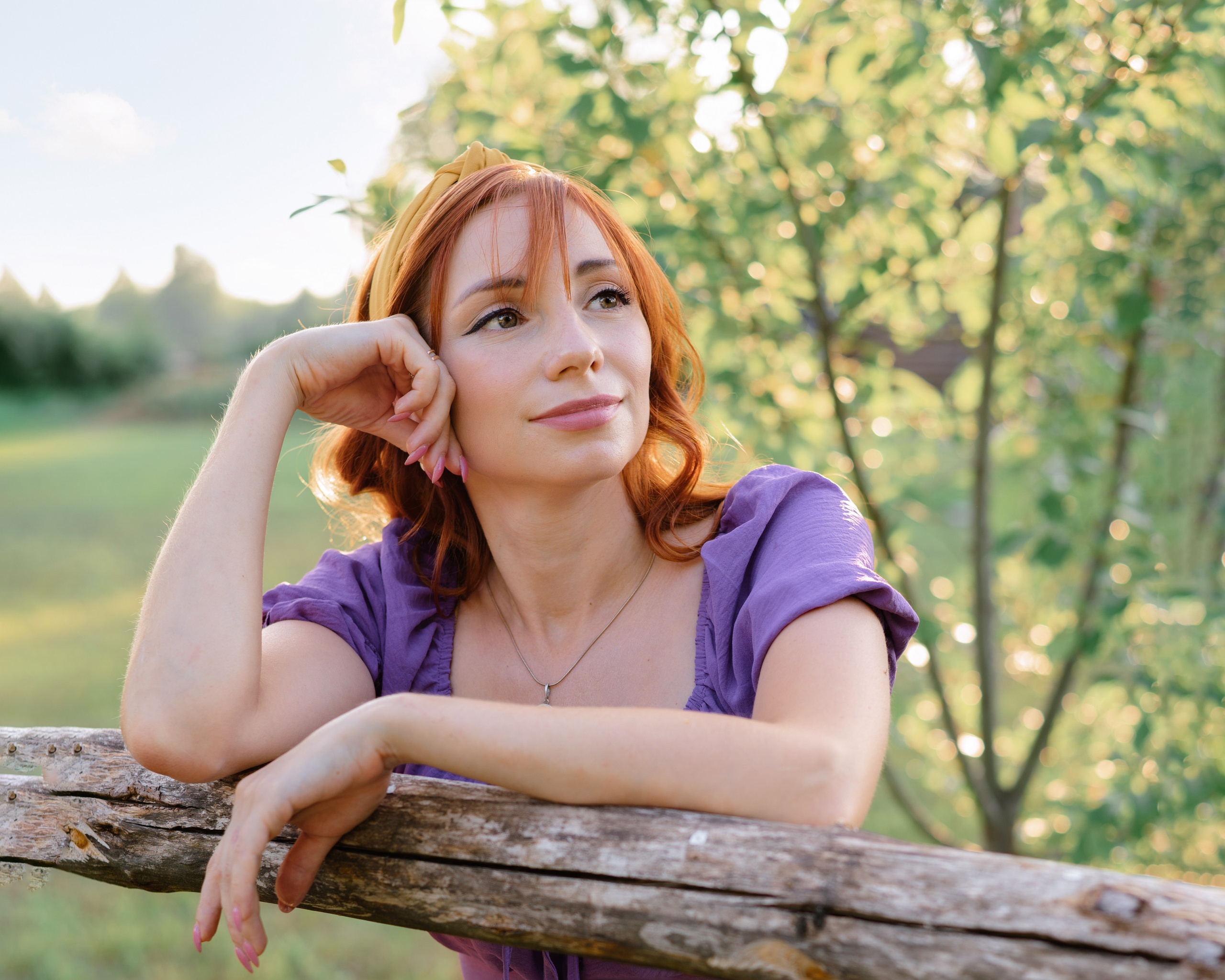 Фотосессия беременности в деревенском стиле. Фотограф в Кирове Инна Софронова