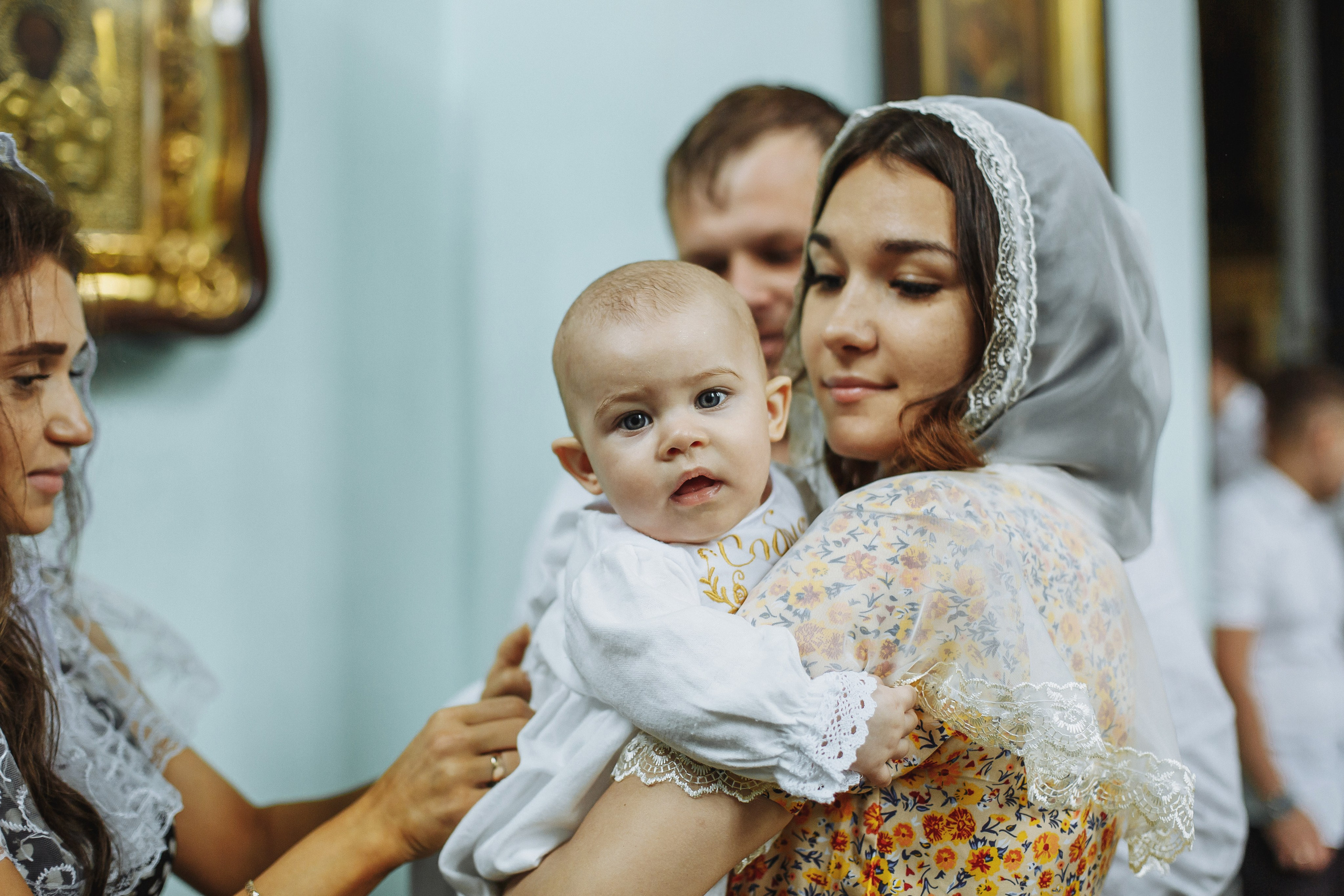Крещение Софии. Семейный и свадебный фотограф в Саратове Катерина Оленская