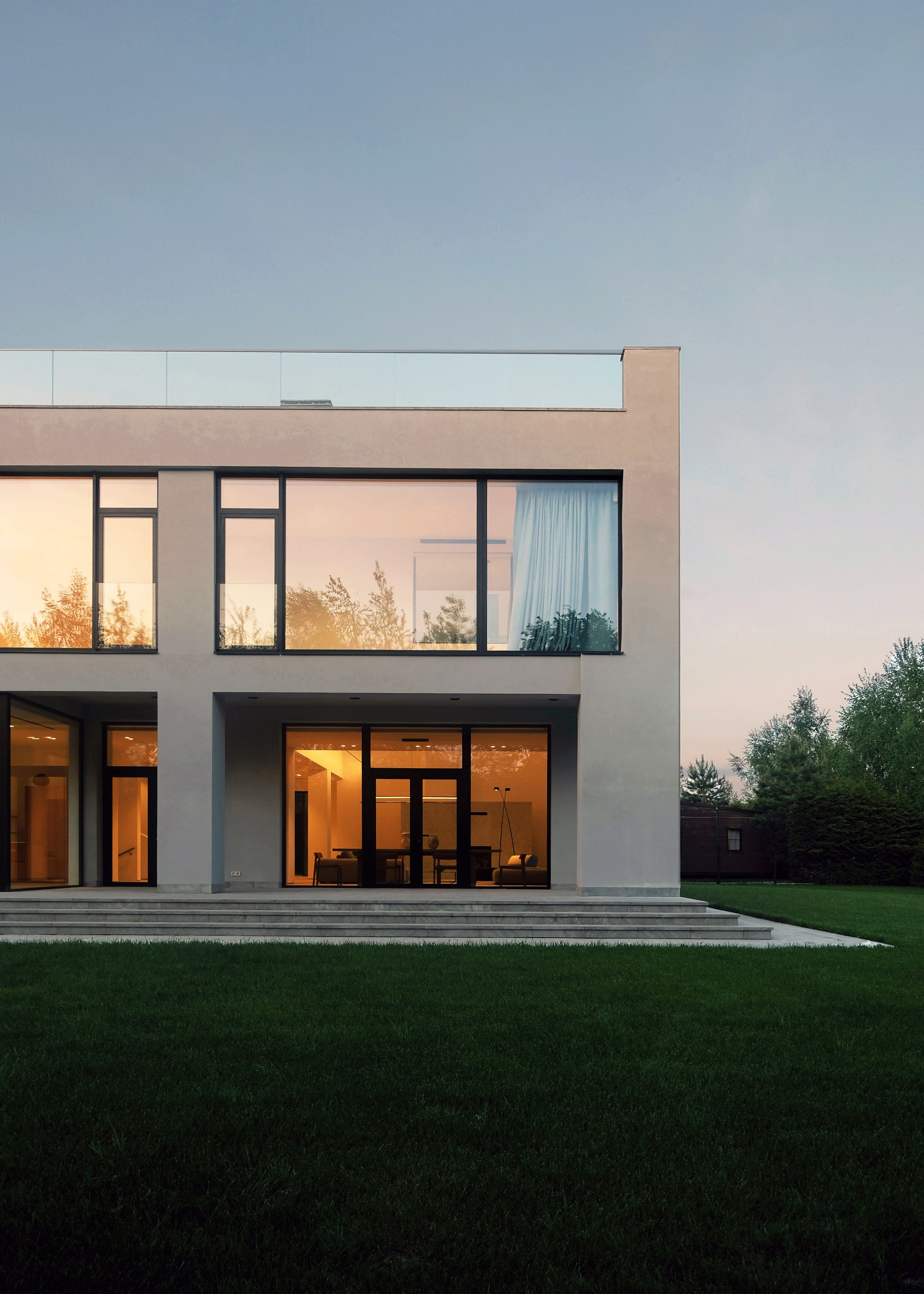 Private House Moscow Novaya Riga Buro5. Интерьерный архитектурный фотограф | interior architectural photographer