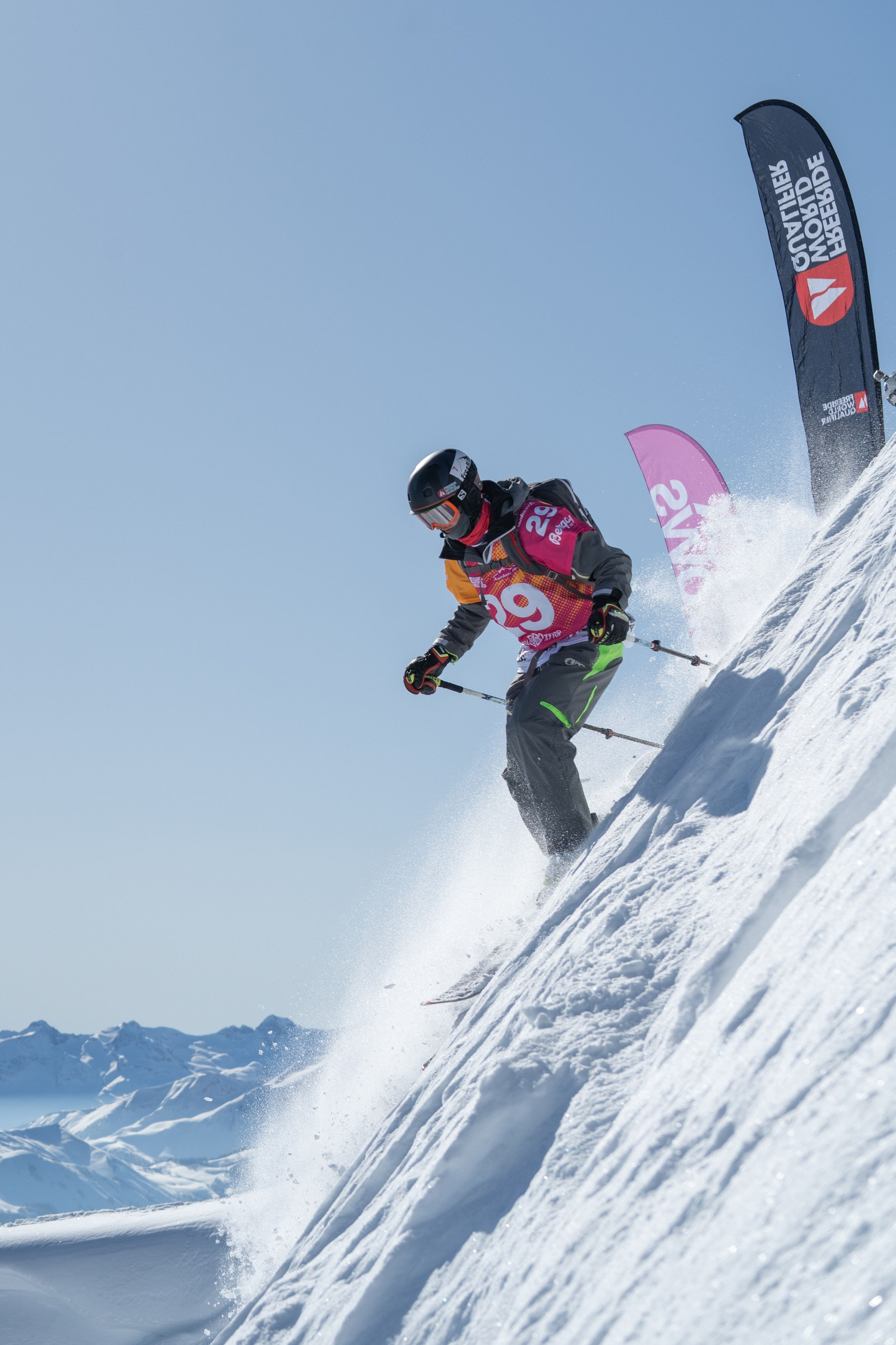 Freeride World Qualifier Rosa Khutor 2023. Репортажный фотограф в Красной Поляне и Сочи Павлюченко Екатерина
