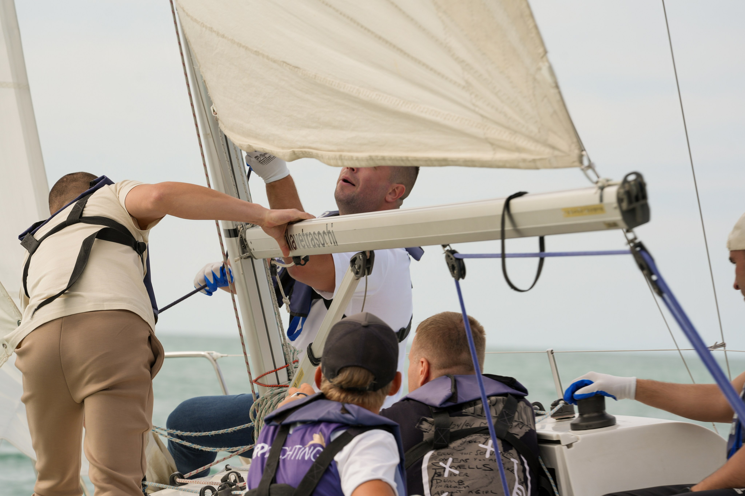 Яхтенная регата для компании Агрегатка. Репортажный фотограф в Красной Поляне и Сочи Павлюченко Екатерина