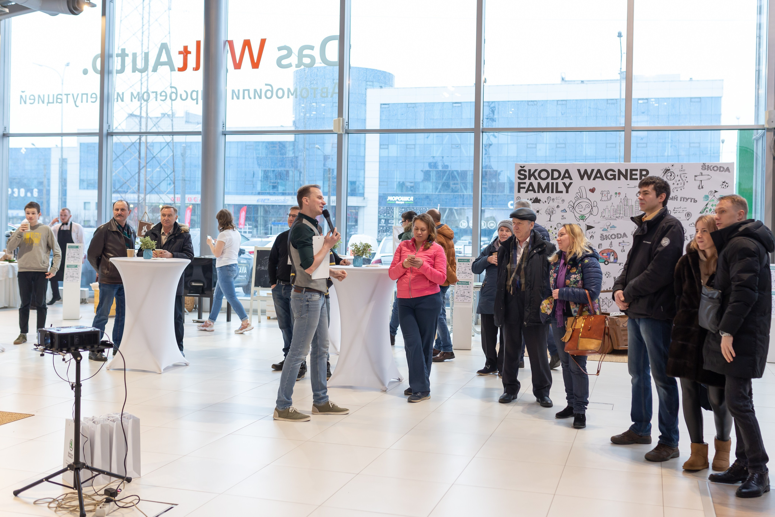 Презентация Škoda Karoq. Свадебный и Репортажный фотограф в Санкт-Петербурге