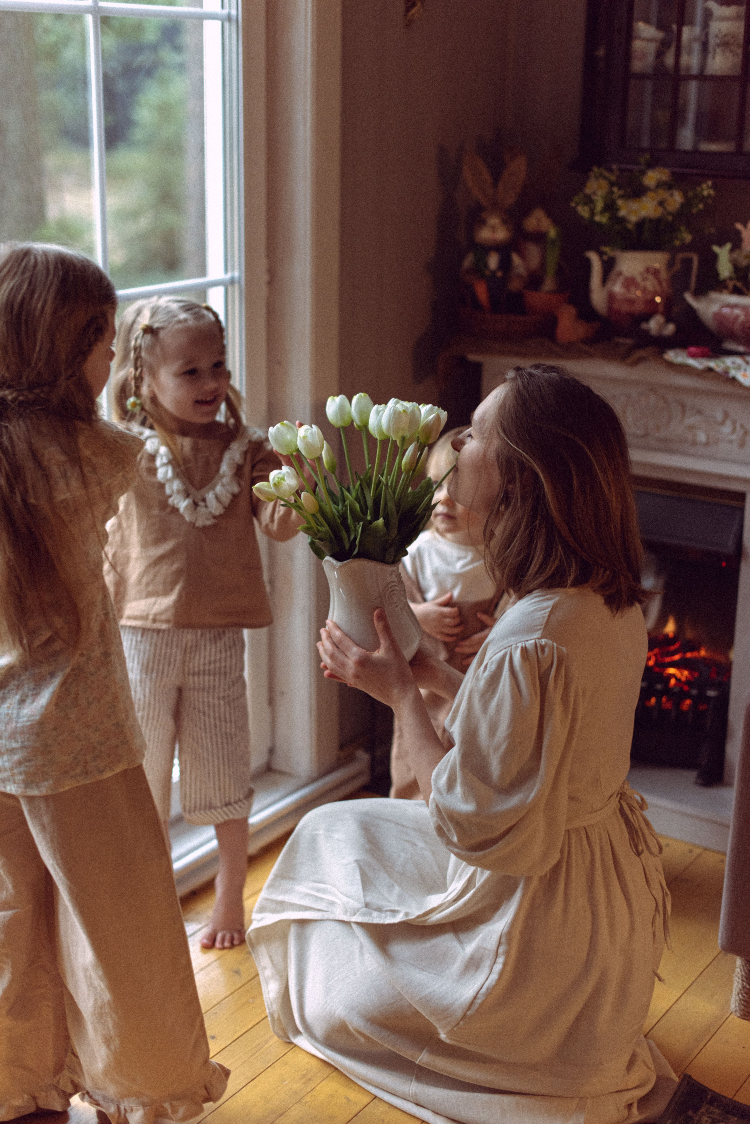 Даша с детками. Женский фотограф в Москве и МО