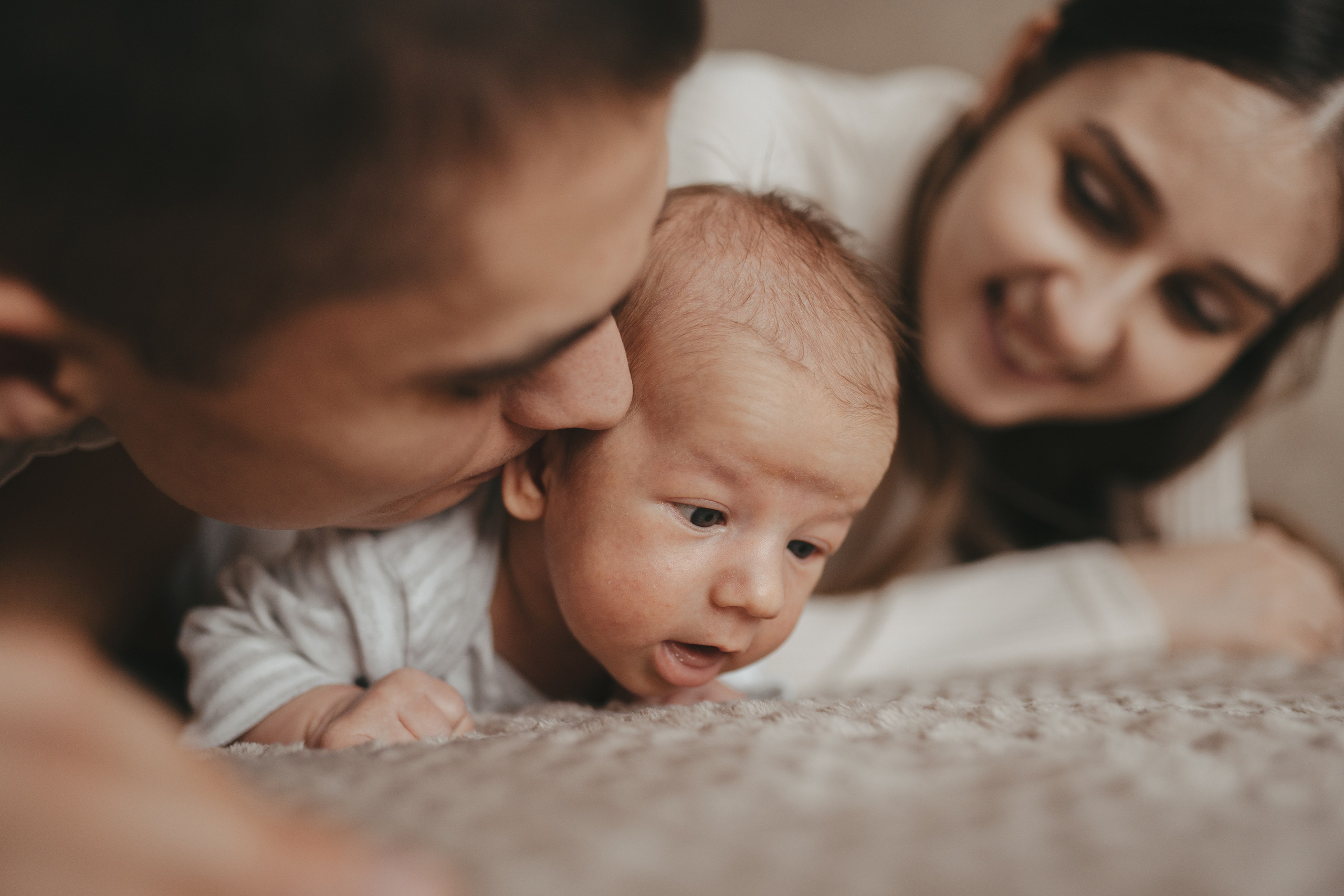 Наташа, Сергей и малыш Александр. Семейный и контент фотограф в Москве и Троицке Горелова Лизавета