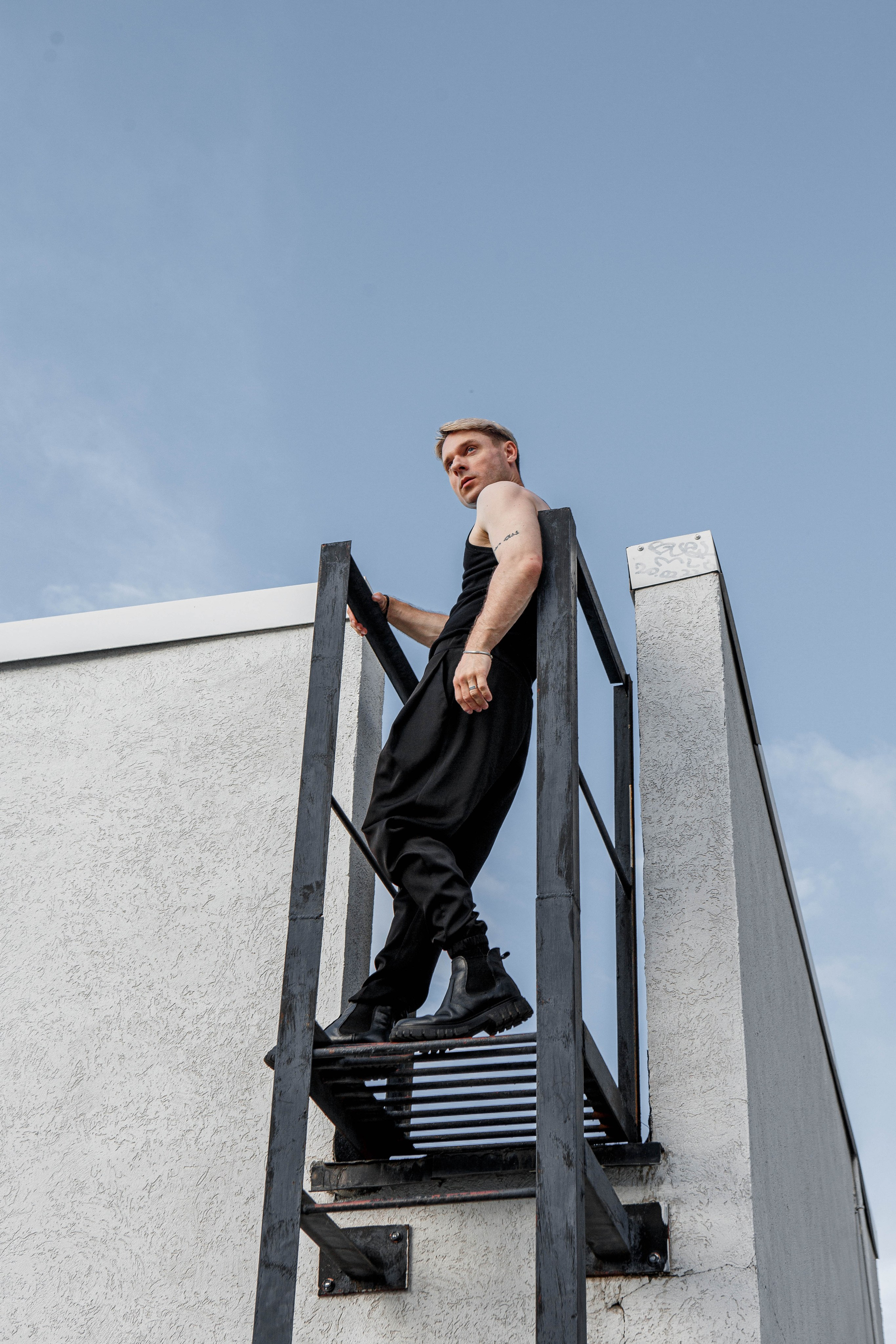 На крыше. Фотограф Екатерина Голицына