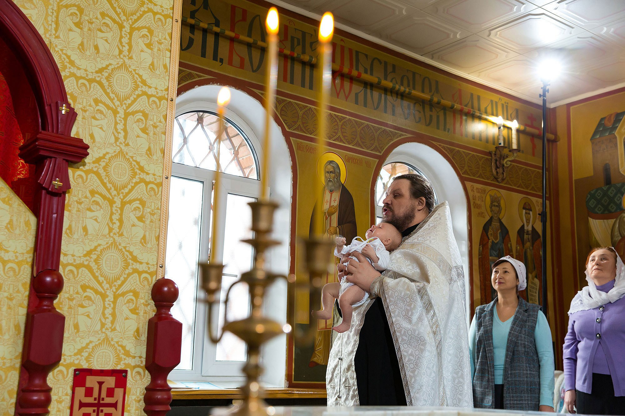 Фотосессия на крещение. Фотограф в Москве Валерий Боцман