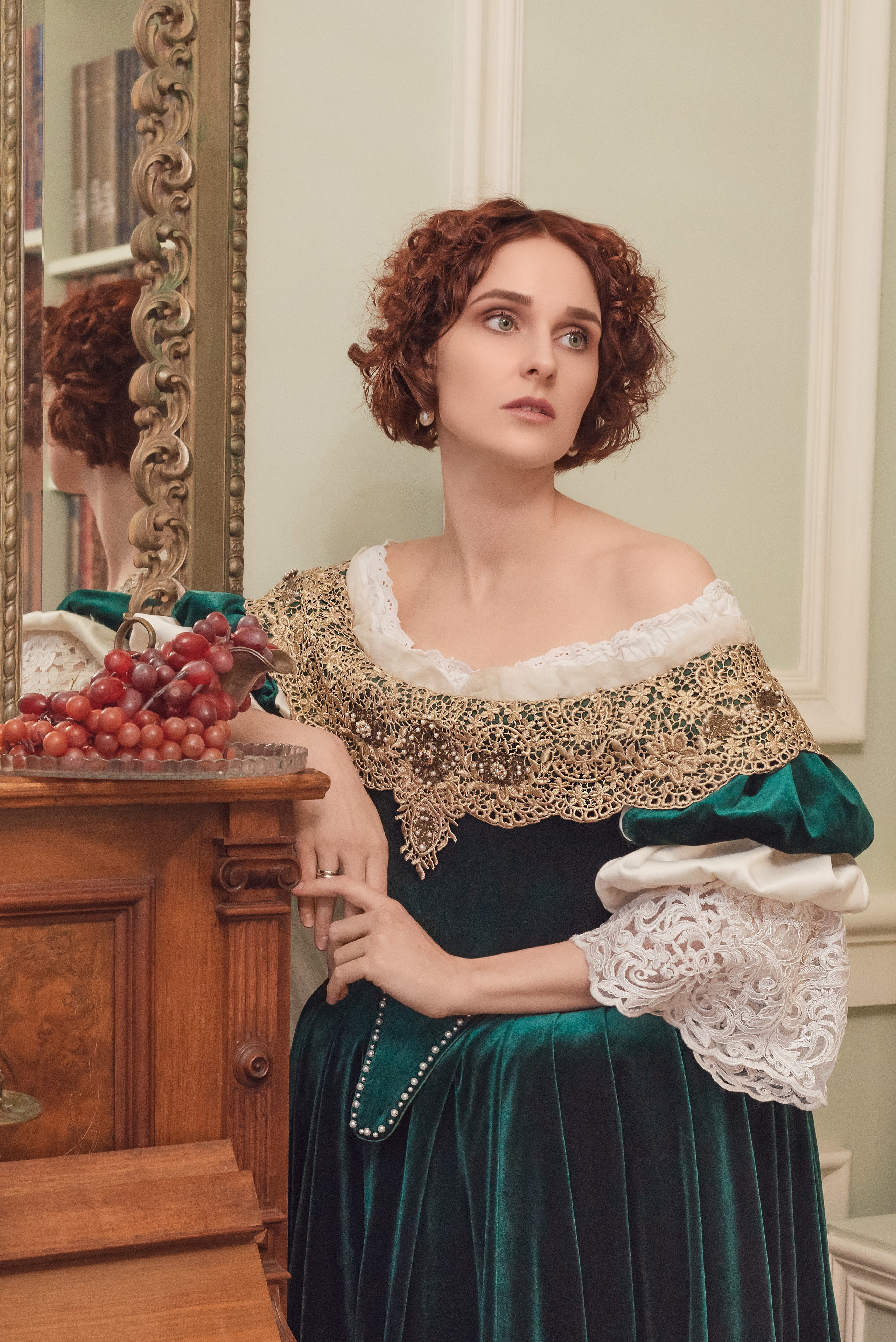 Съёмка барокко. Фотограф, ретушёр, графический дизайнер в Петербурге Борякина Настя