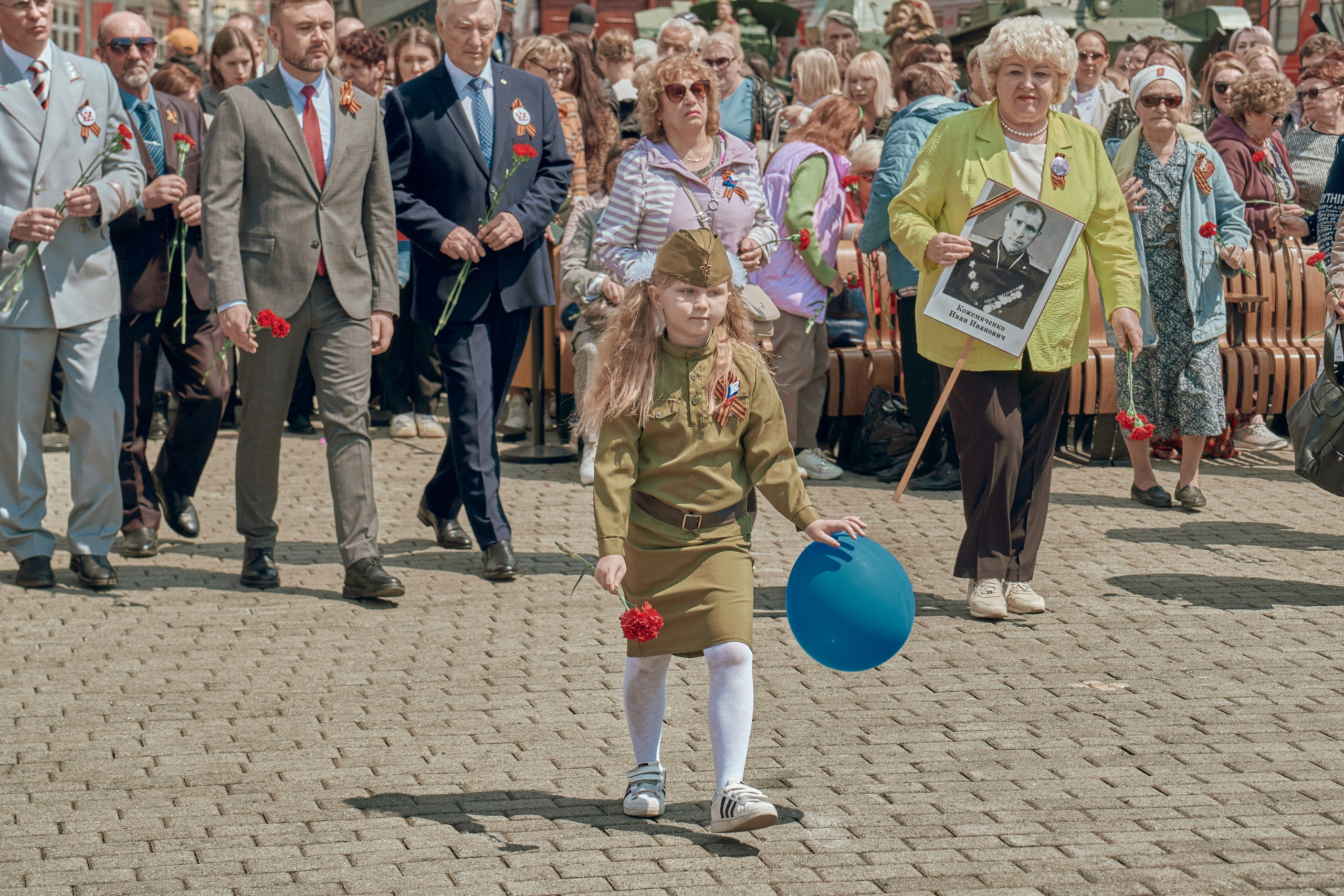 Поезд Победы!. Фотограф во Владивостоке