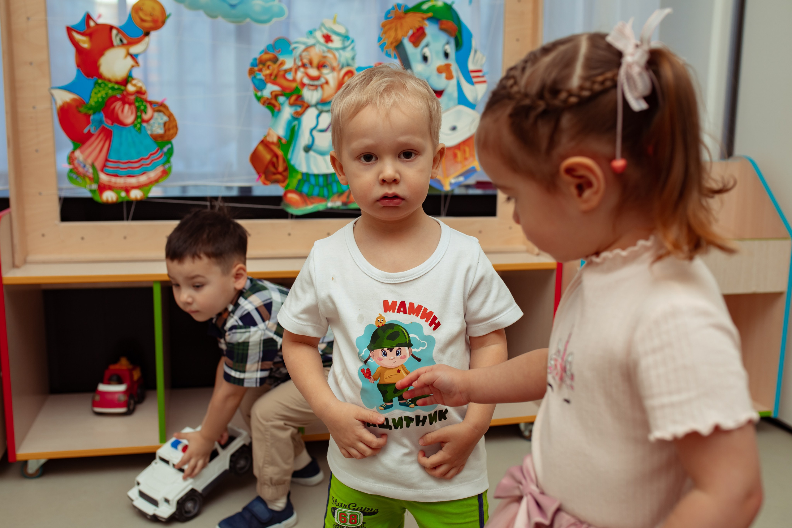 Праздник весны в детском саду. Семейный и детский фотограф в Москве Дорогова Екатерина