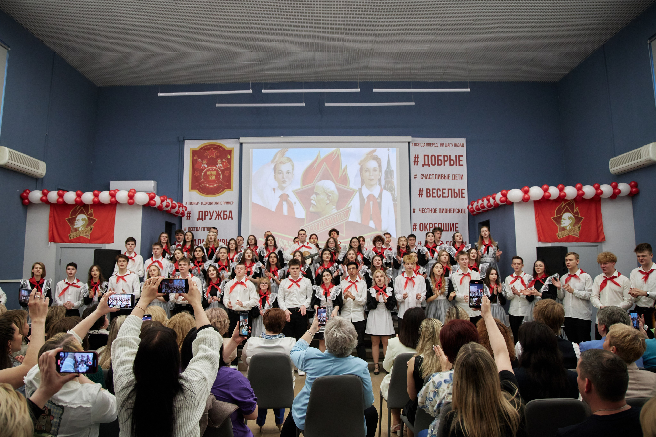 Последний звонок. Фотограф Москва, преподаватель ретуши