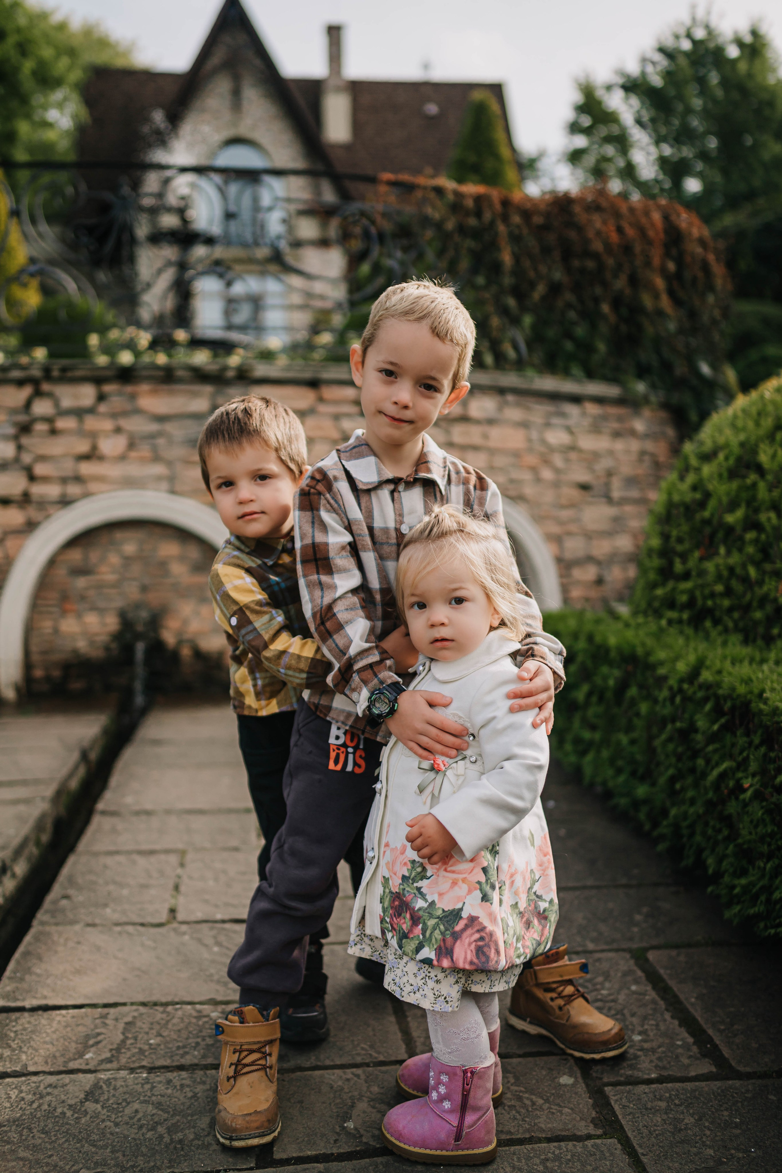 Семья. Усадьба Ореховно. Фотограф Дарья Маташкова