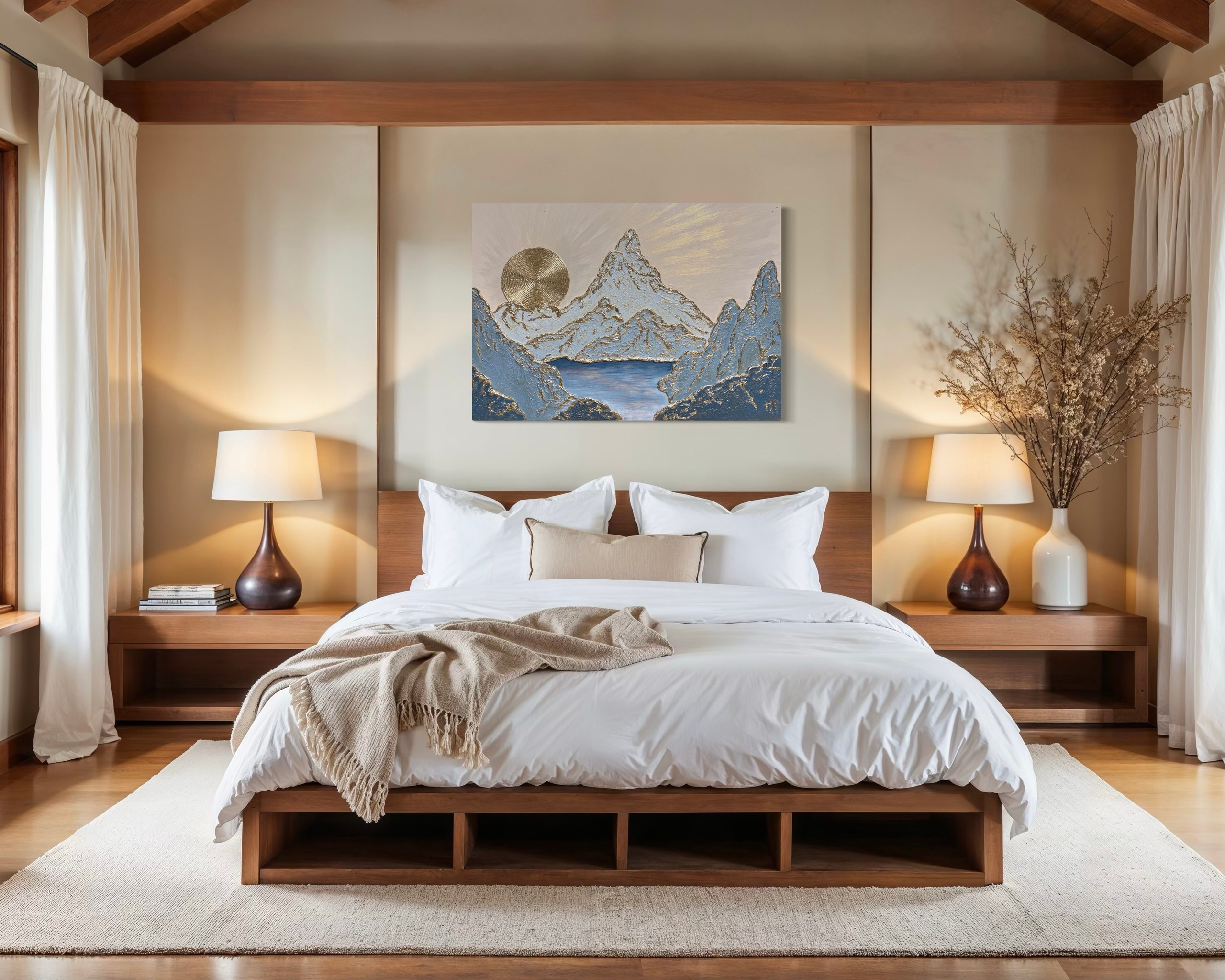 Серия картин Солнечные восхождения. Наталья Атлантийская художник солнца Санкт-Петербург