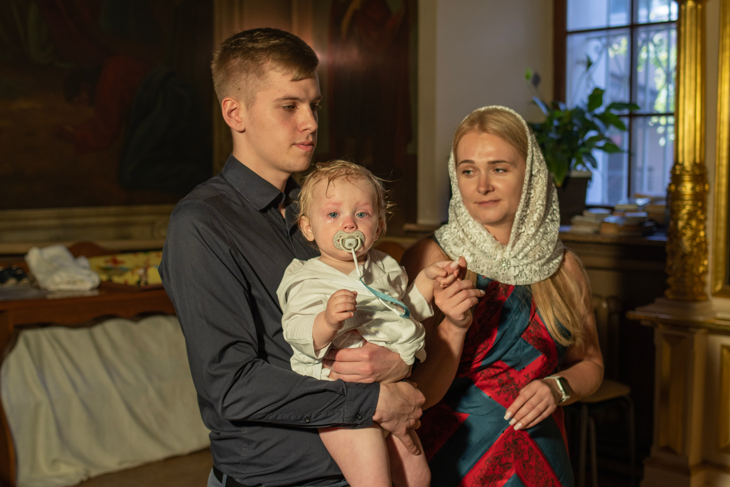 Крестины в Мячково. Семейный и детский фотограф Антон Зорин