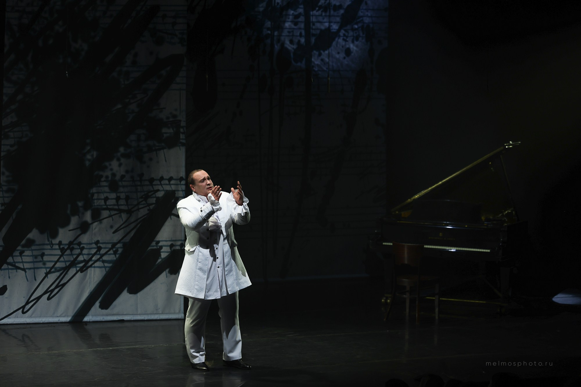 Моцарт и Сальери. МОСКОНЦЕРТ. Reportage, architectural, fine art photographer Lena Melnikova in Moscow