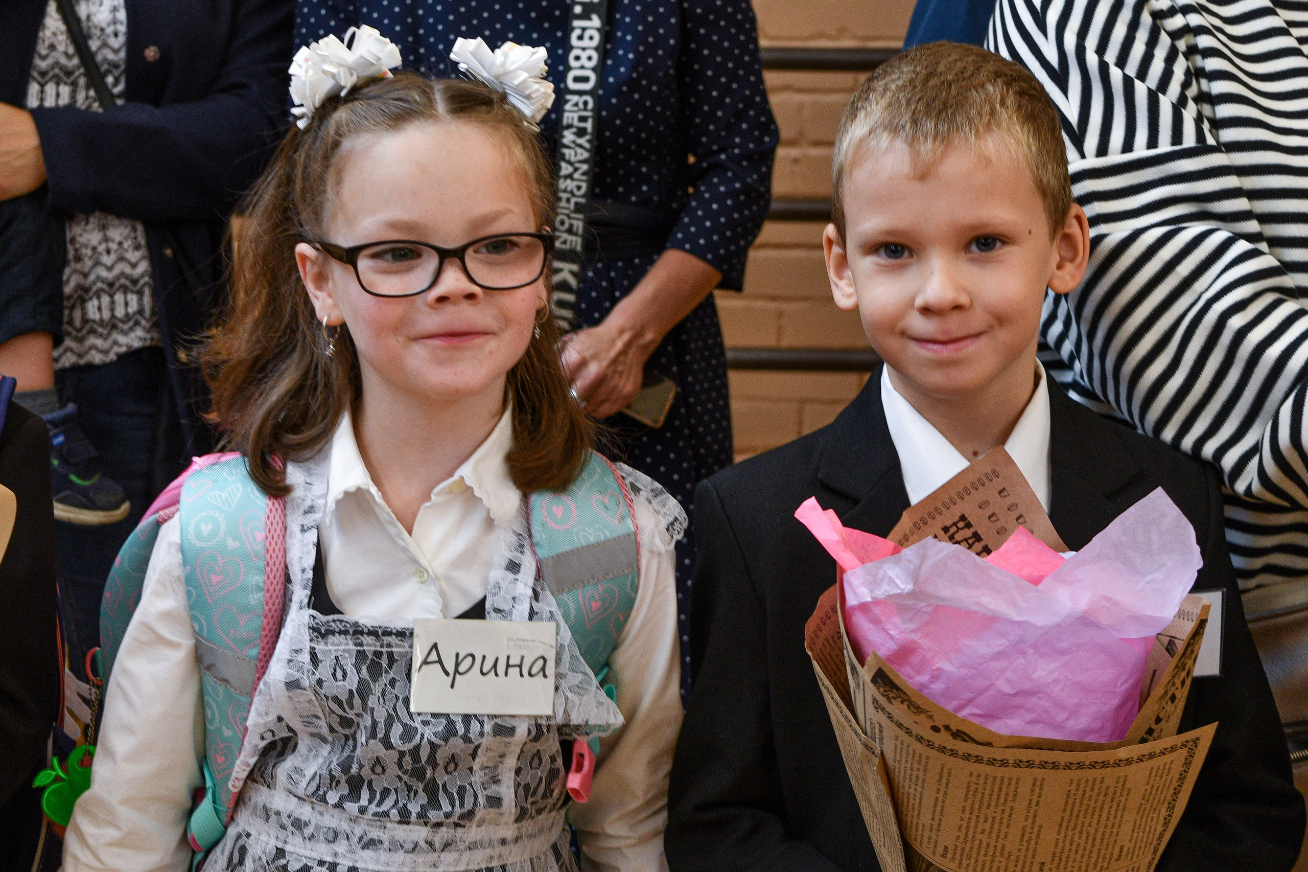 Линейка в 1 классе. Фотограф в Санкт-Петербурге Ксения Яковчук