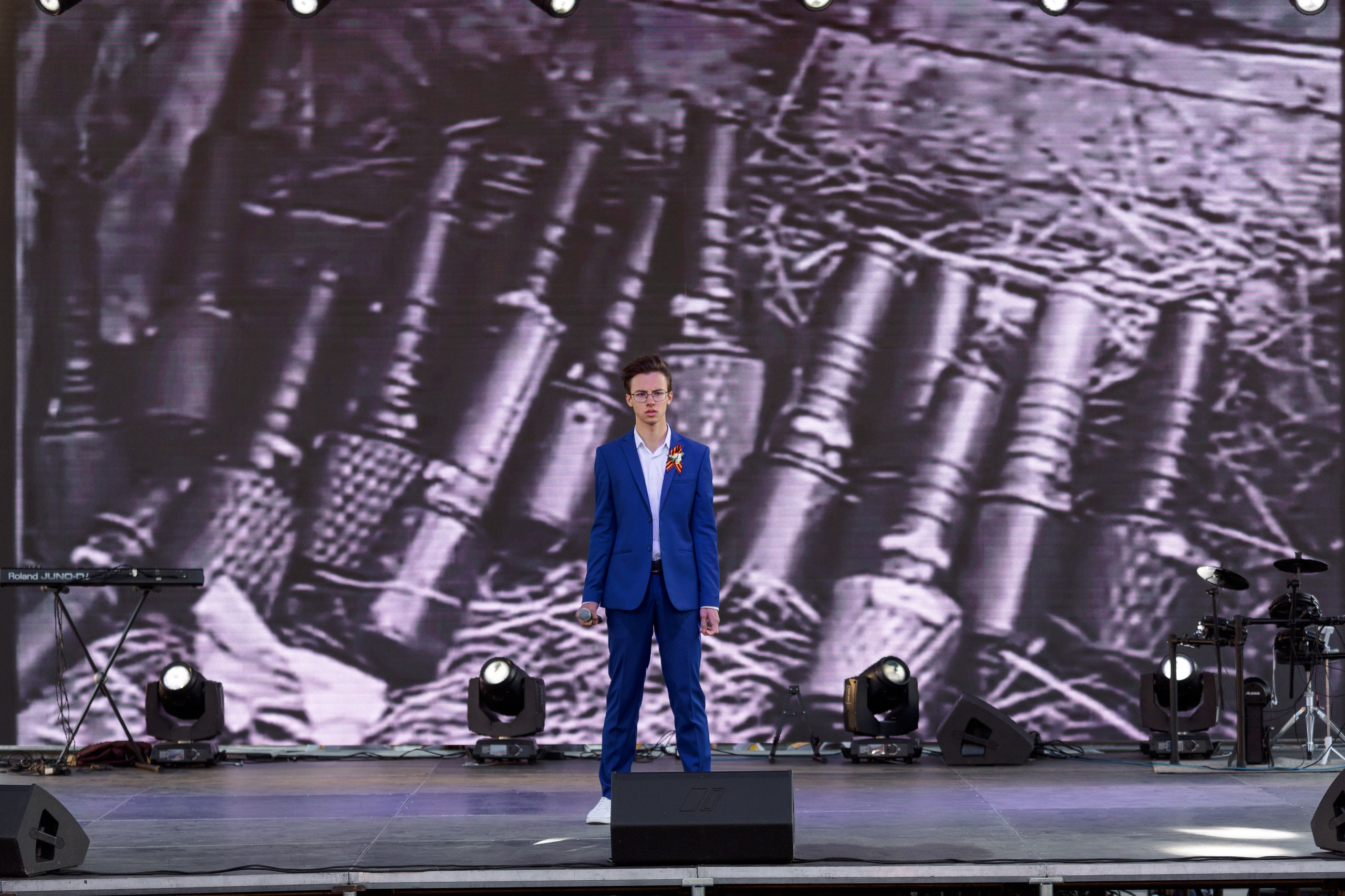 Концерт приуроченный к празднованию 80 лет победл. Свадебный и семейный фотограф в Улан-Удэ