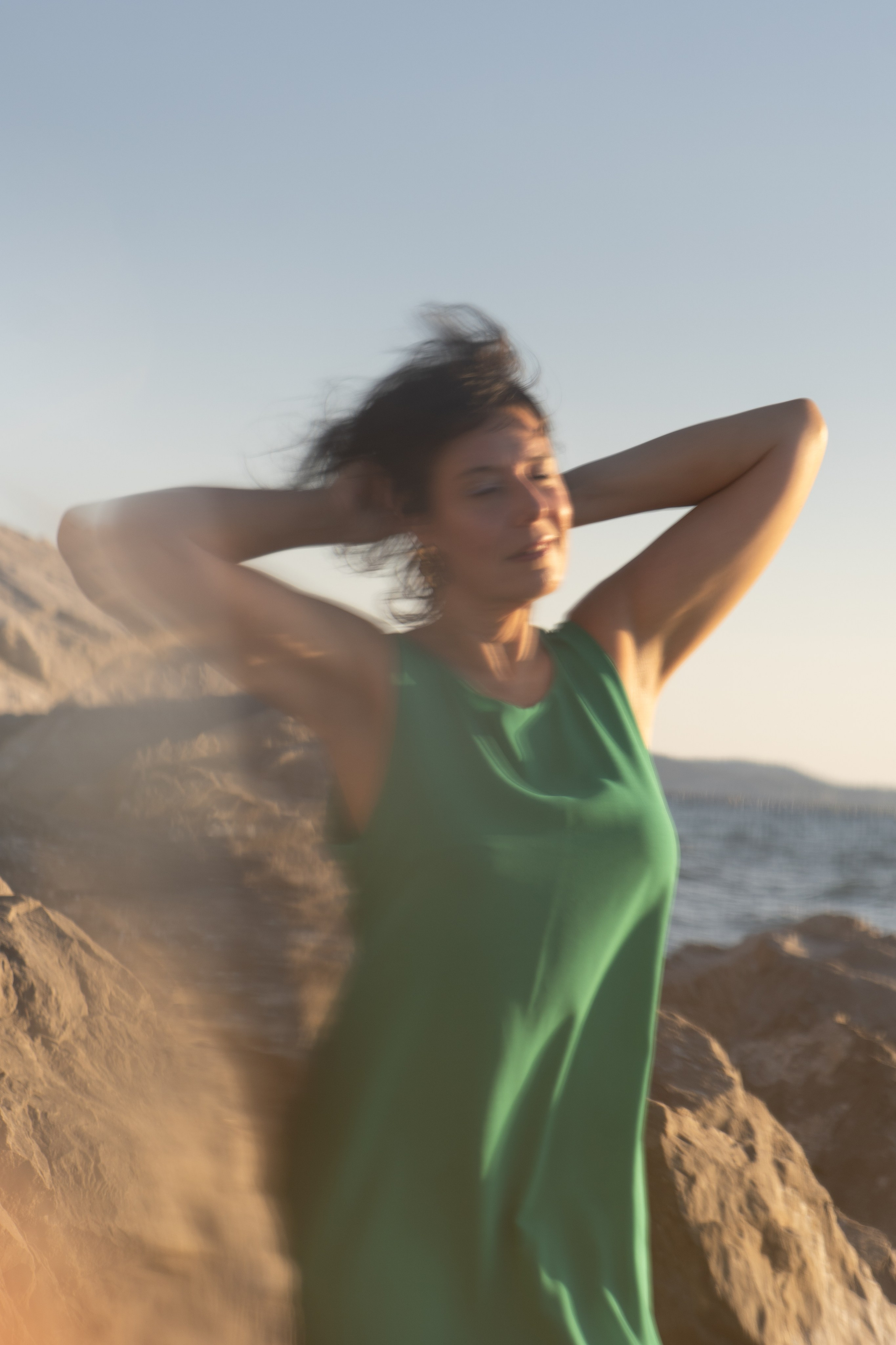 Lily. Tra cielo e mare. Fotografo Alina Imanbaeva Trieste e FVG