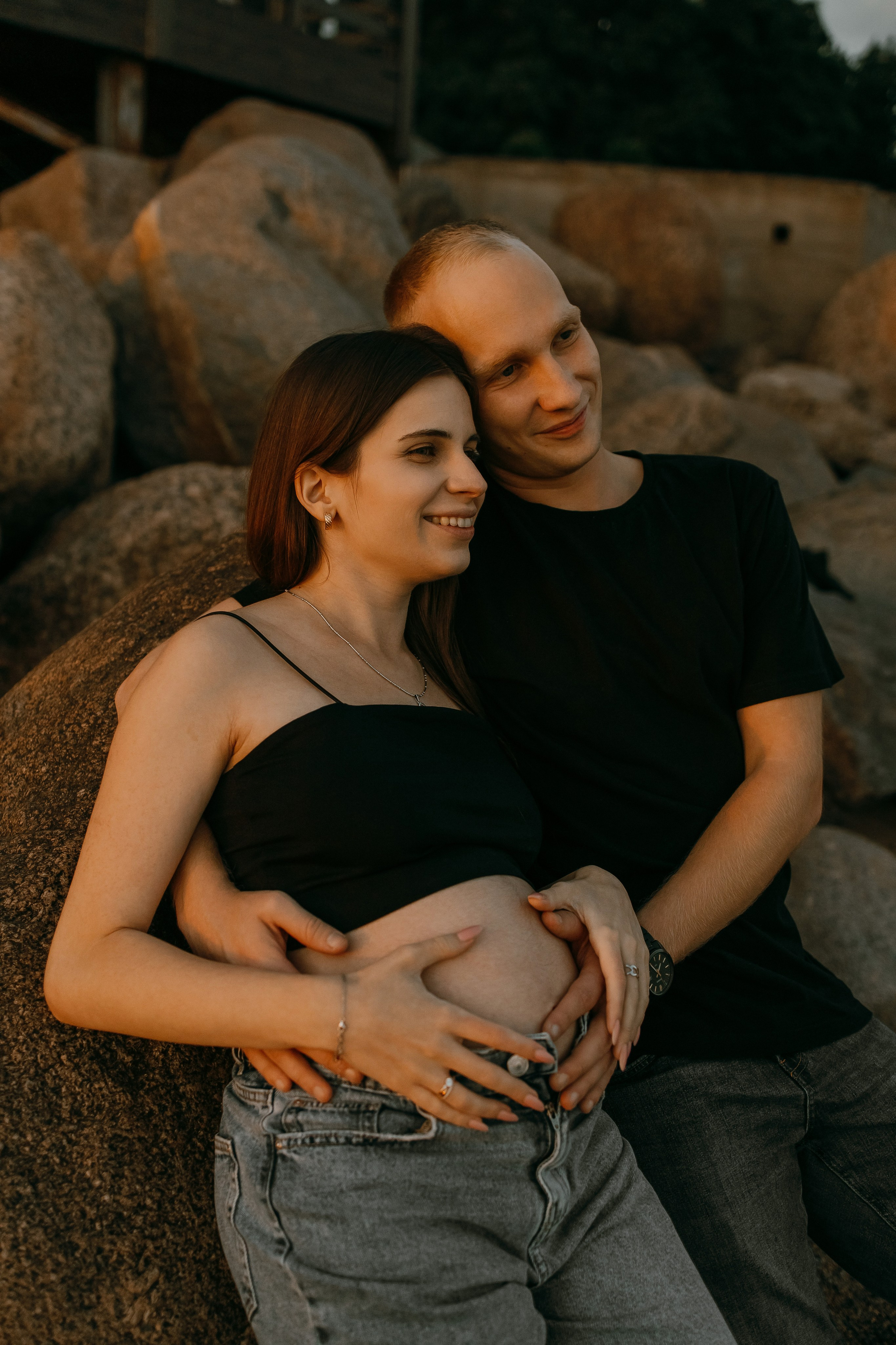 Гендер-пати для двоих на заливе. Фотограф в Санкт-Петербурге Виктория Безверхая