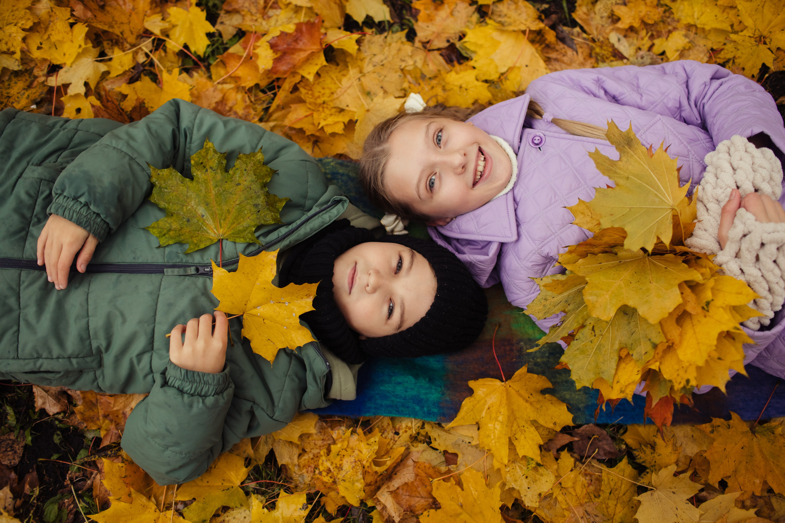 Осенняя фотосессия. Детский фотограф, фотограф на детский праздник Екатерина Огарская