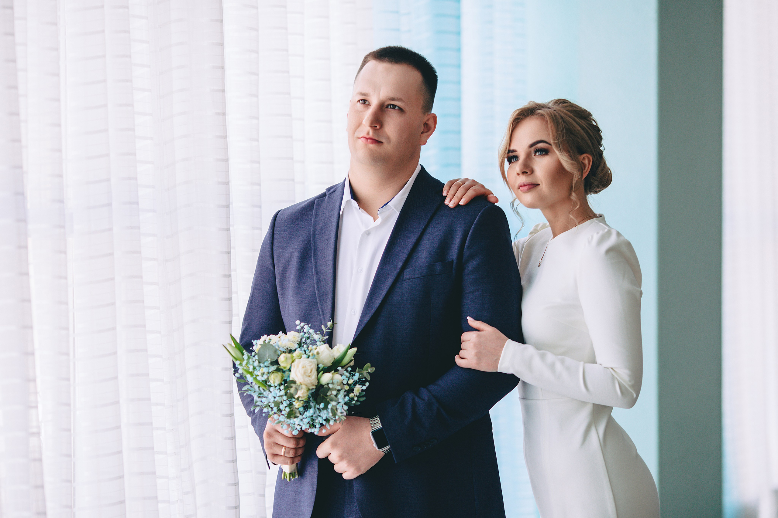 Свадебная фотосессия красивой пары. Дима Никитин свадебный и семейный фотограф в Ижевске и Удмуртии с 2007 года