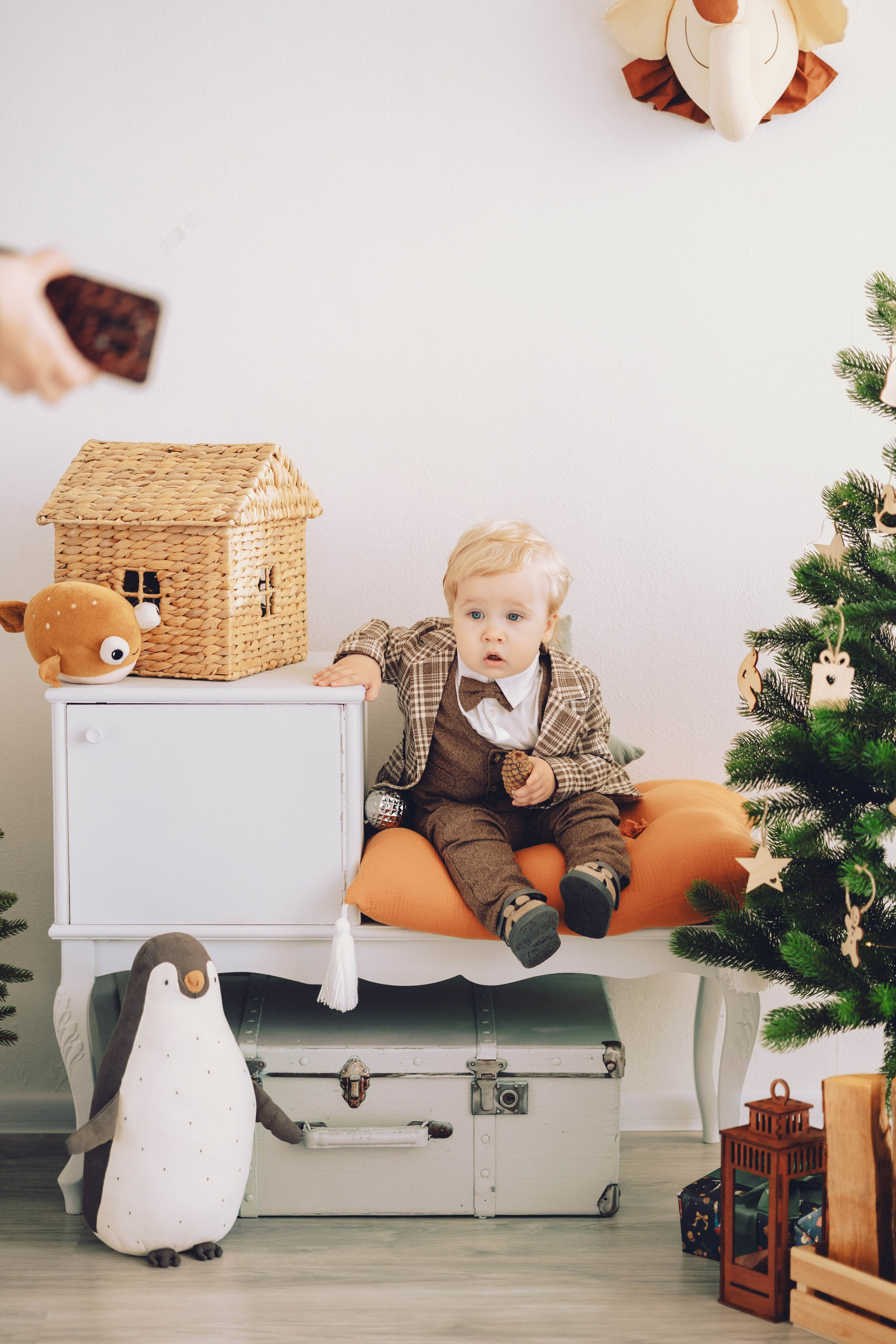 Новогодняя в студии. Семейный фотограф в Дзержинске Наталья Лаэтина