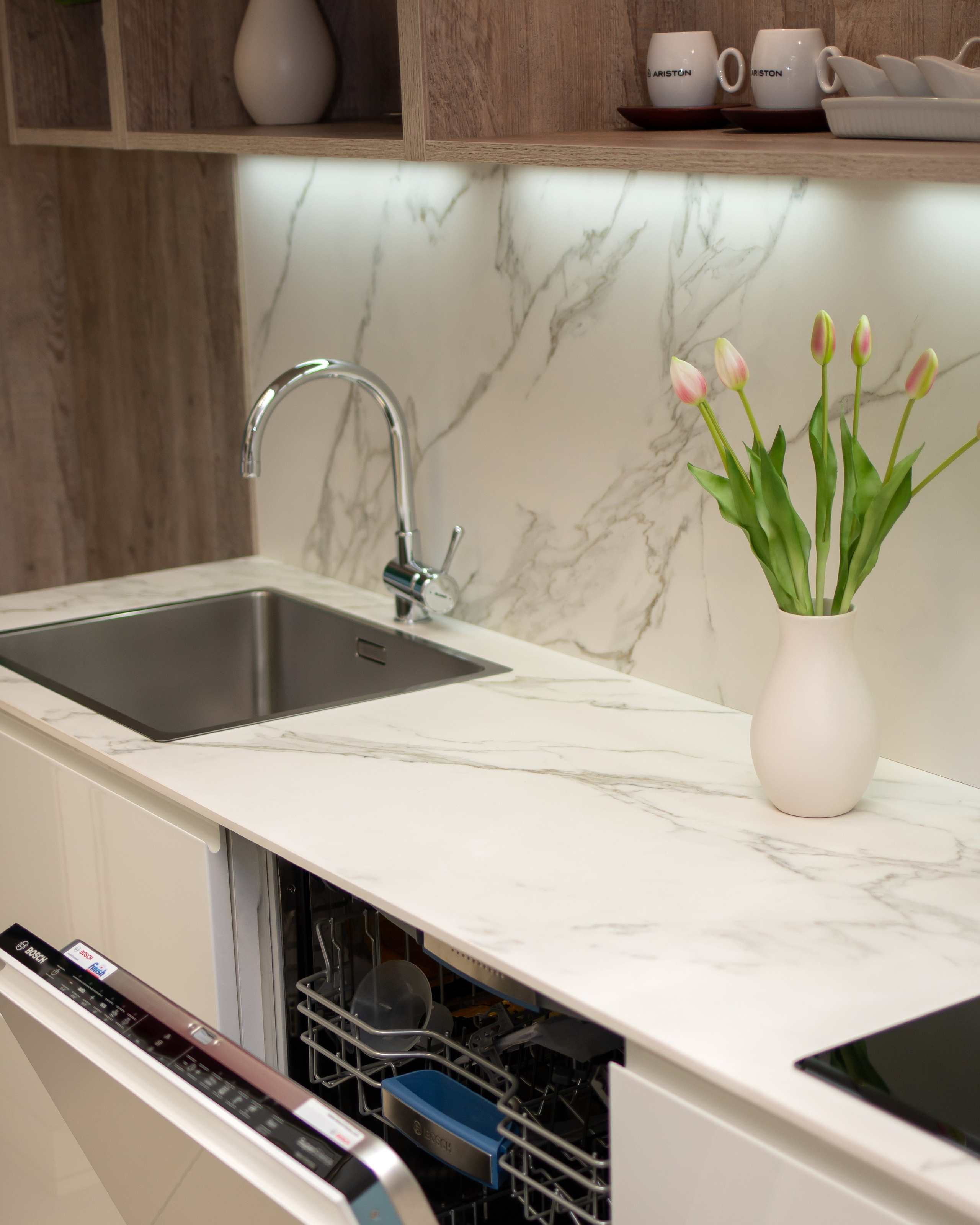 Салон кухонной мебели Nolte. Фотограф недвижимости и контент-съемки в СПб