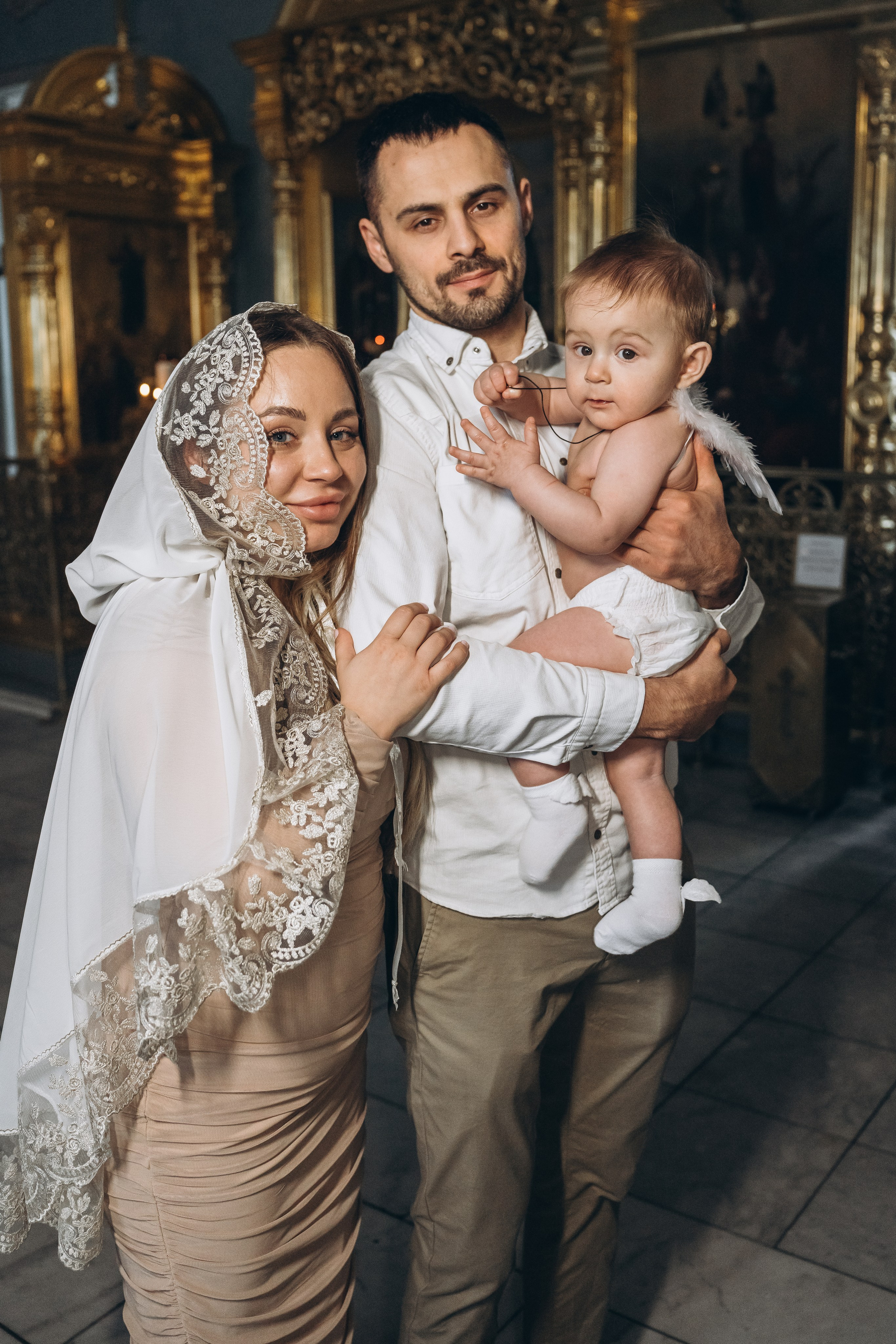 Таинство Крещения Демида. Фотограф Ольга Рубцова в Москве и Московской области