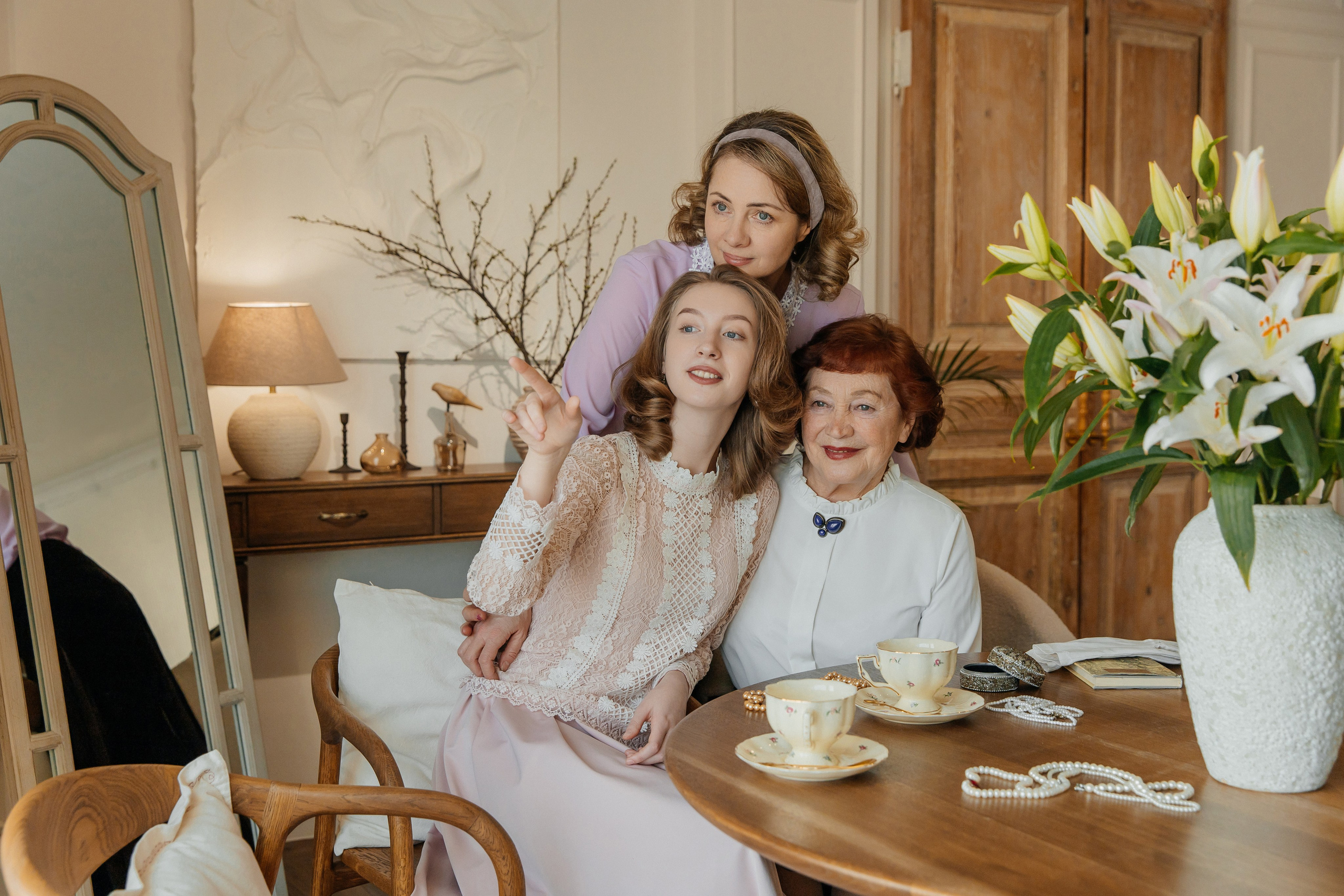 Мама, бабушка и внучка. Семейный и школьный фотограф в Самаре Екатерина Удиванкина