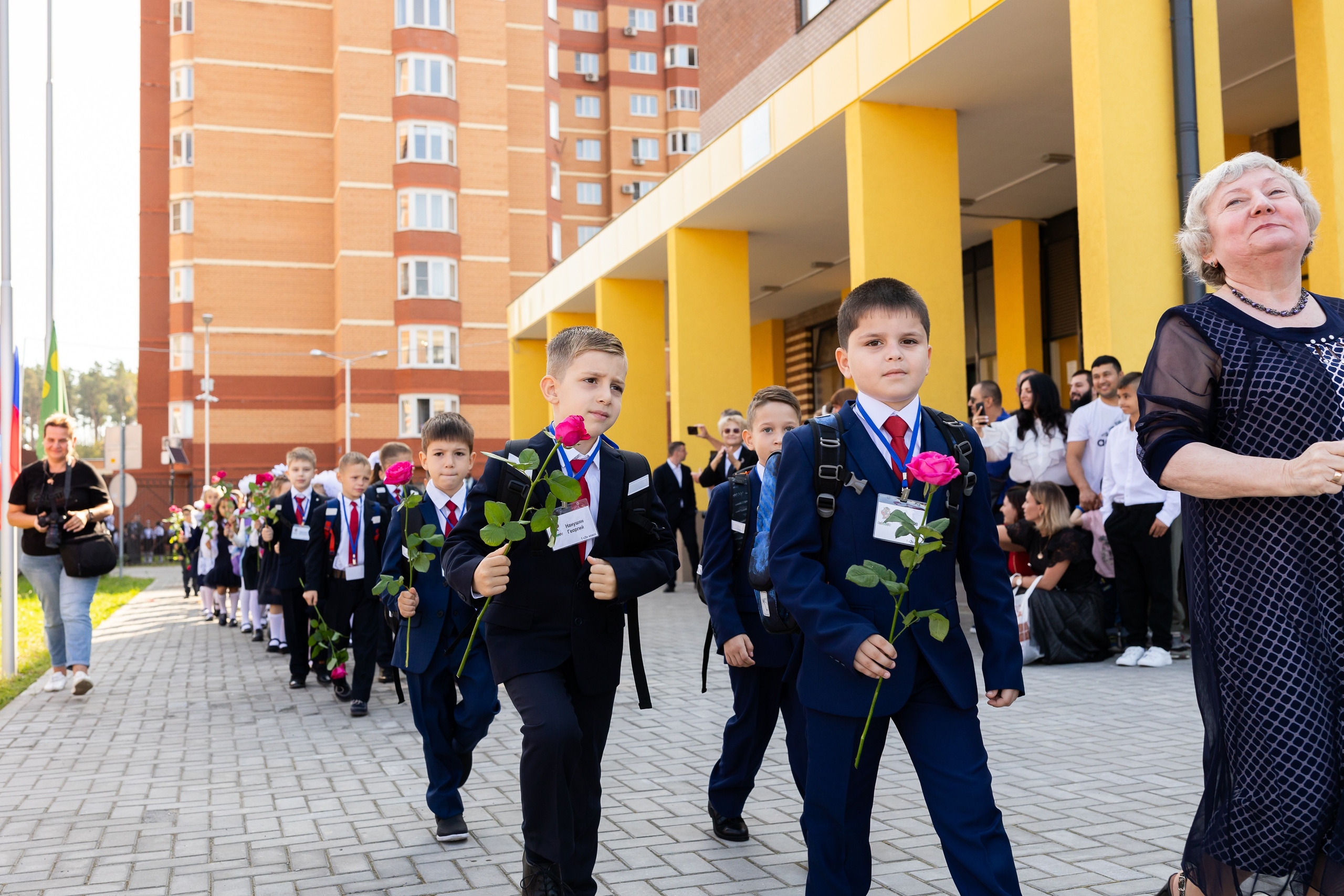 Линейка 1 сентября. Профессиональный Фотограф в Москве Андрей Славнов