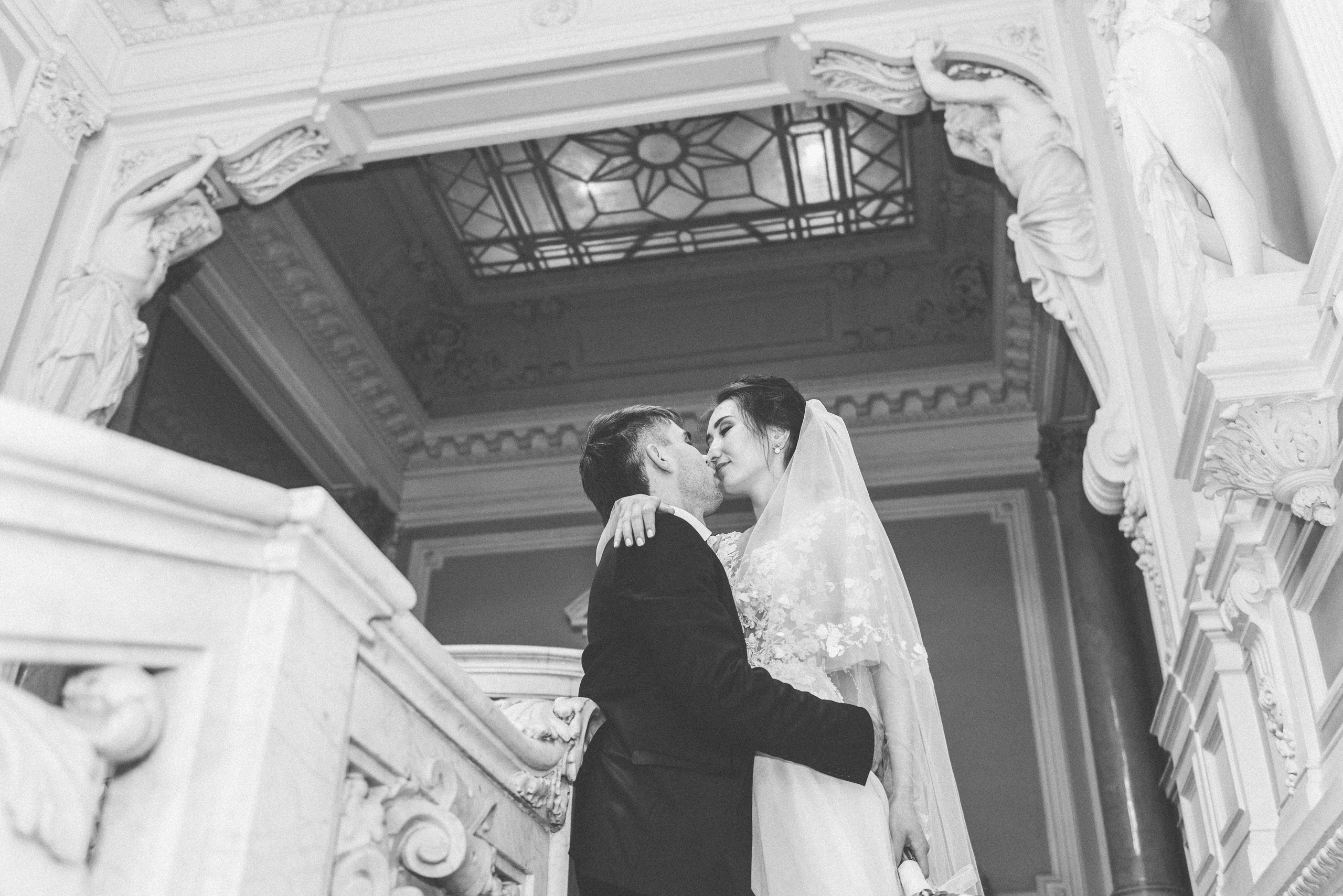 Свадьба для любителей ч/б фото. Артем и Айна. Свадебный и семейный фотограф София Невская