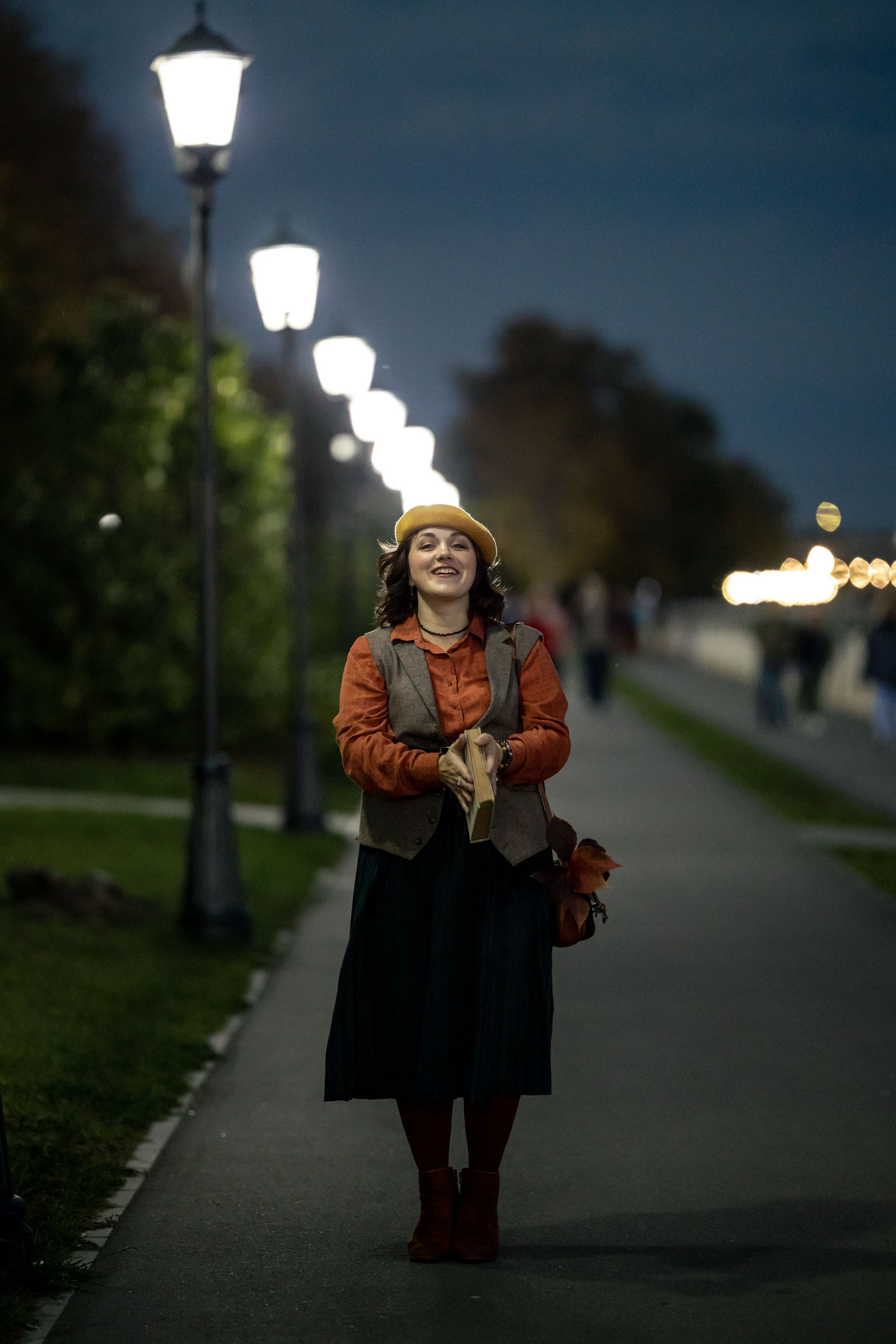 Оксана. Осень. Наталия Клевинскас портретный фотограф в Костроме