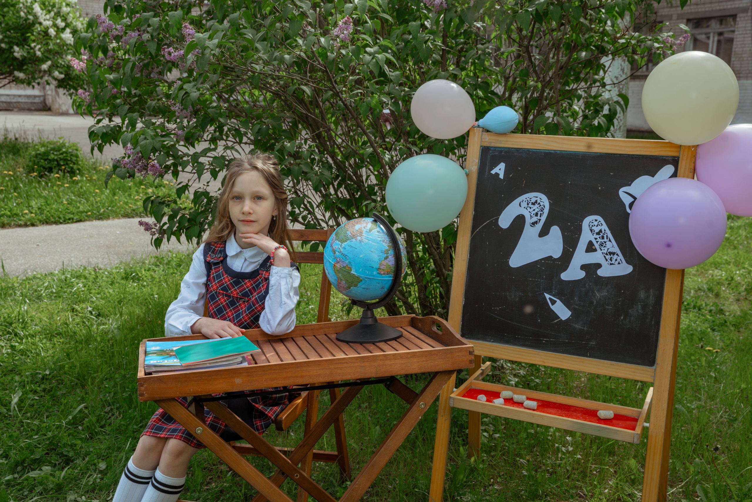 Школьная фотозона. Семейный и детский фотограф в Нижнем Новгороде