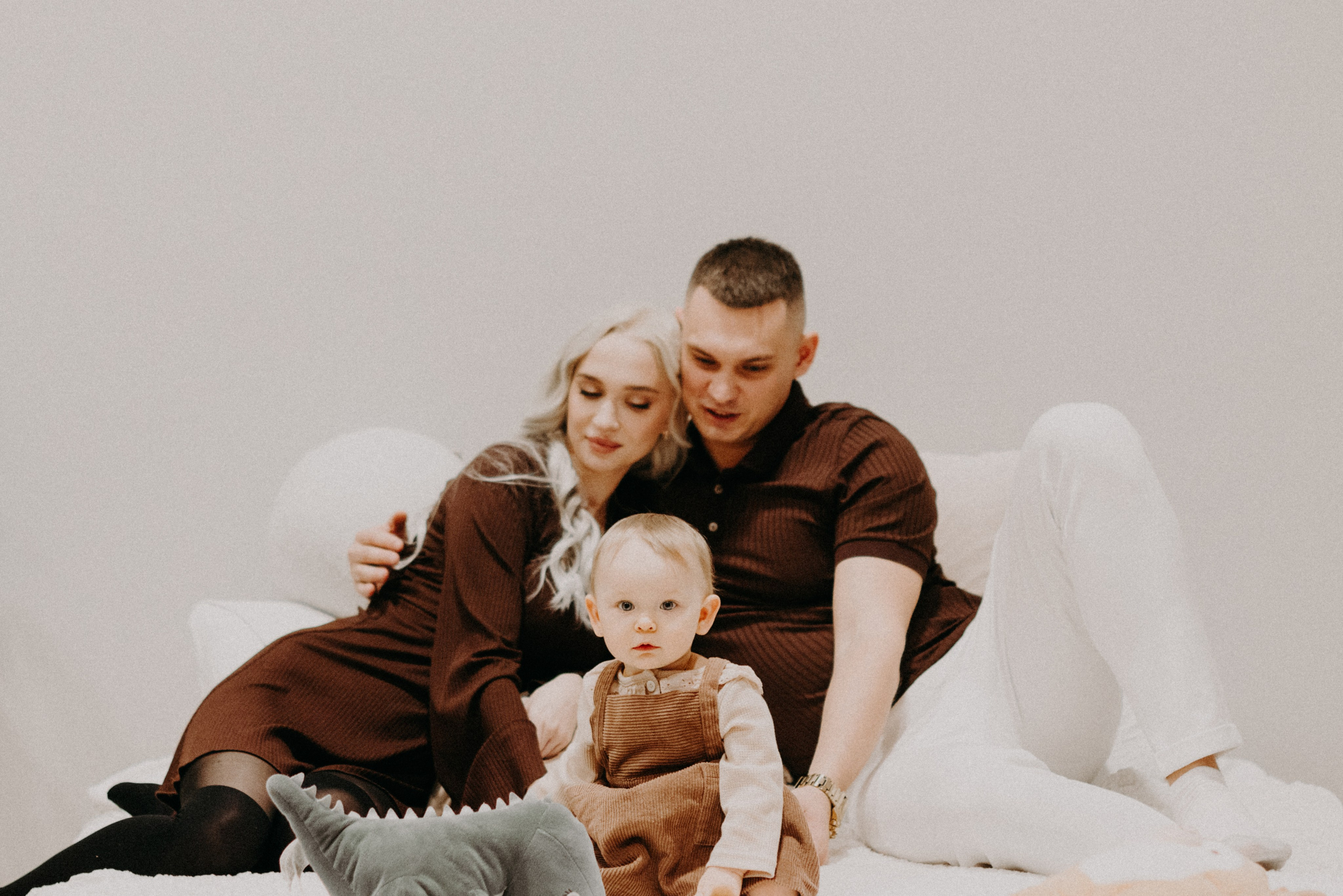 Фроловы. Варечке 1 год. Фотограф в Челябинске Любовь Денисенко