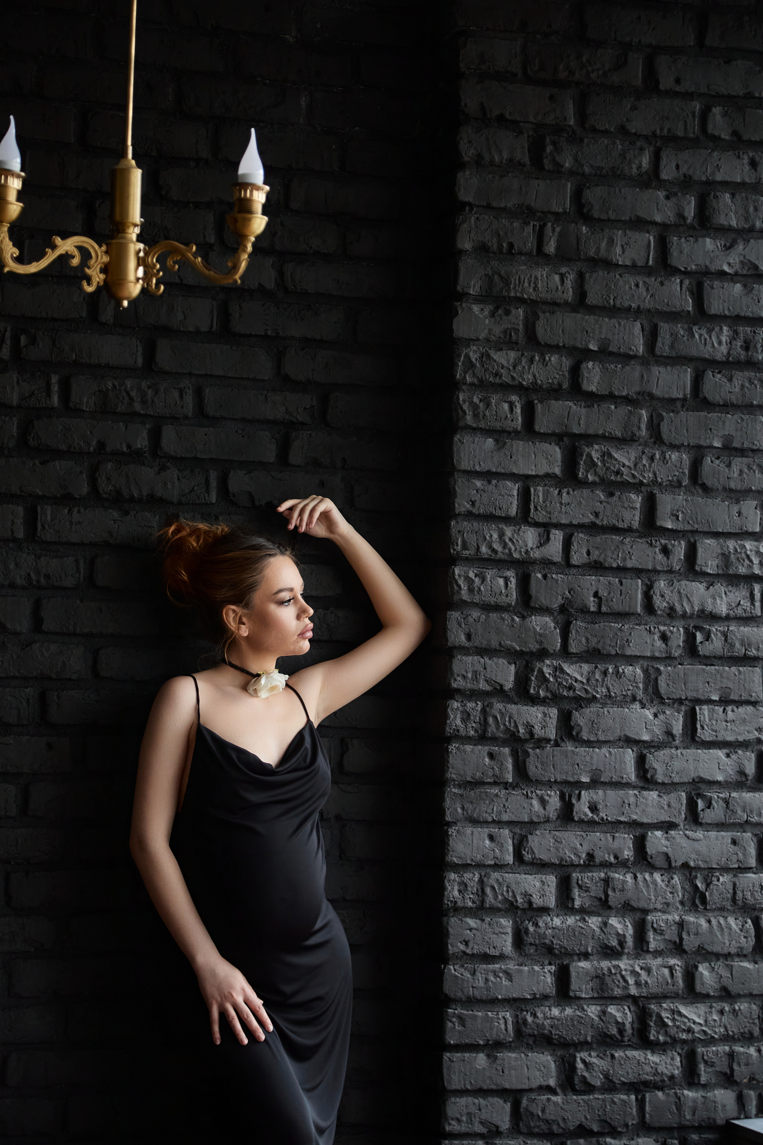 Беременность в темной фотостудии. Фотограф в Минске Анна Кучинская