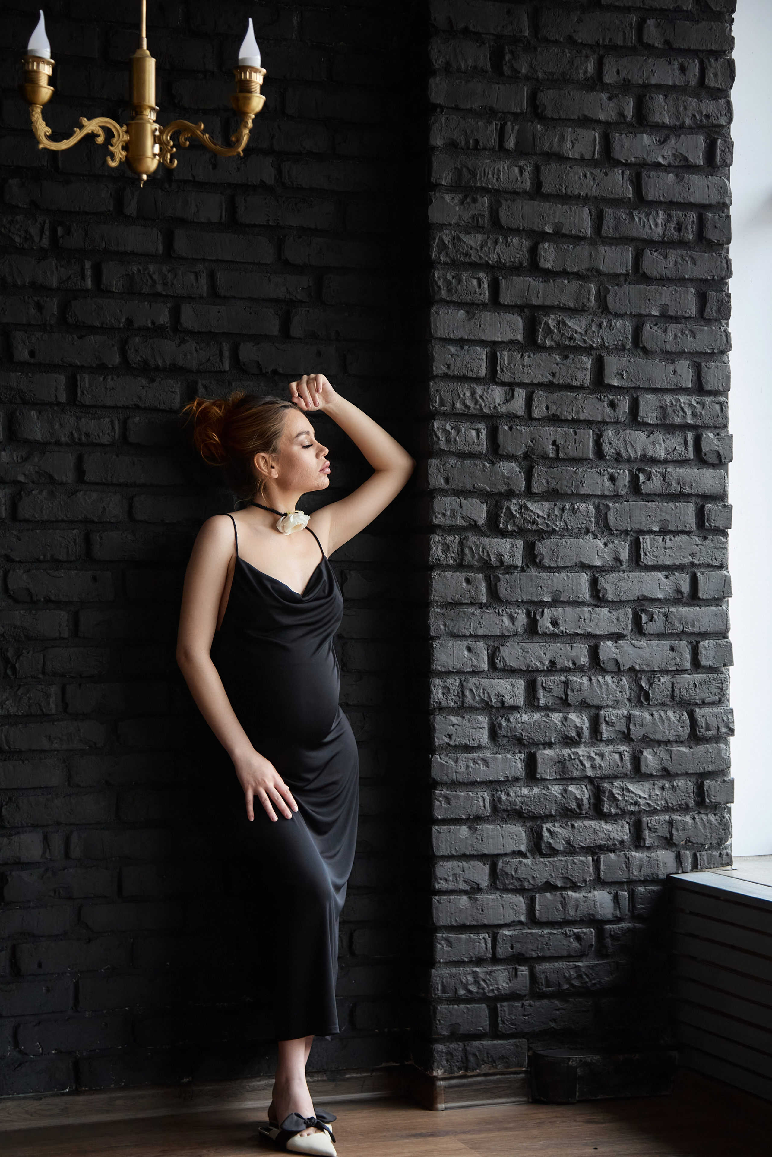 Беременность в темной фотостудии. Фотограф в Минске Анна Кучинская