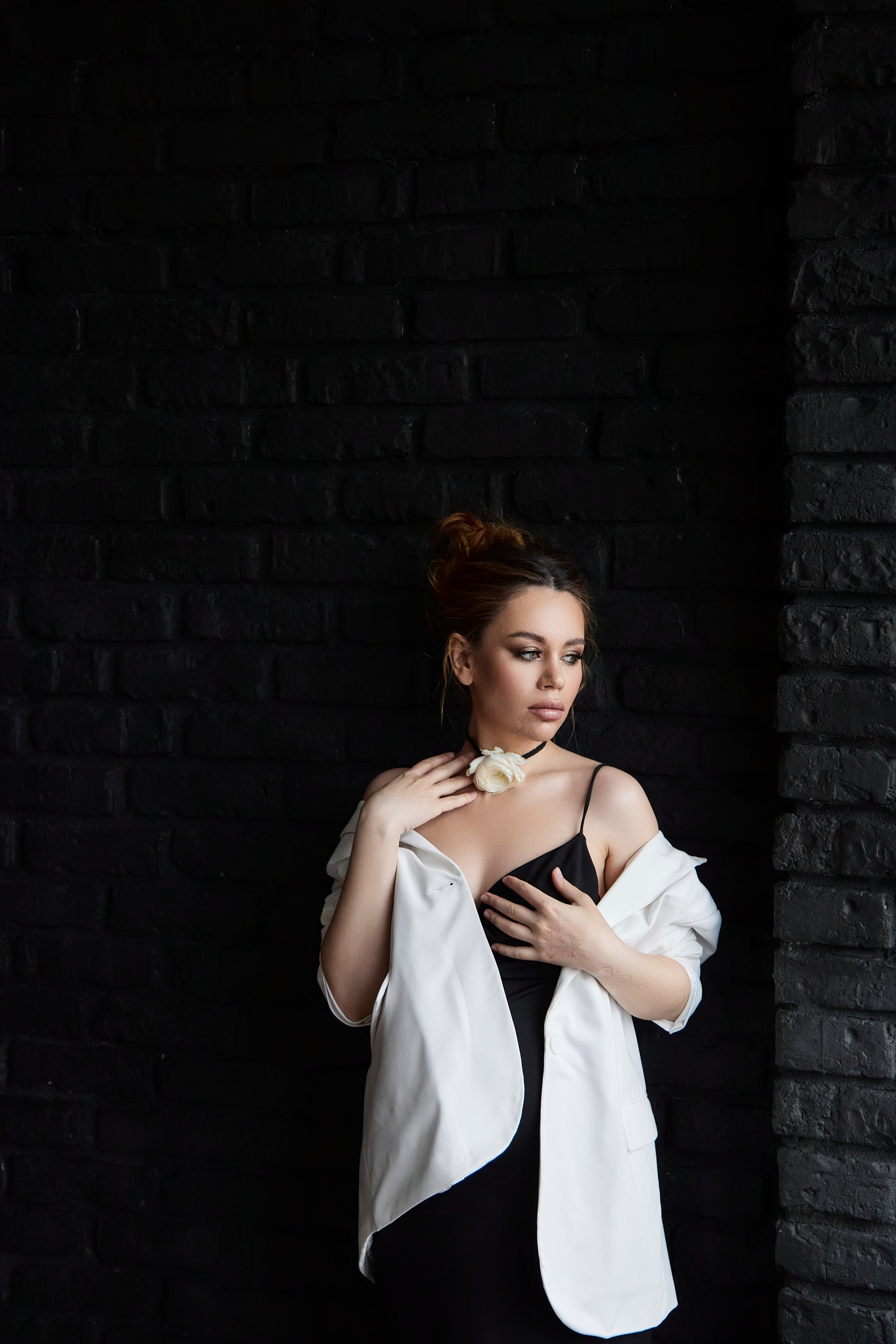 Беременность в темной фотостудии. Фотограф в Минске Анна Кучинская