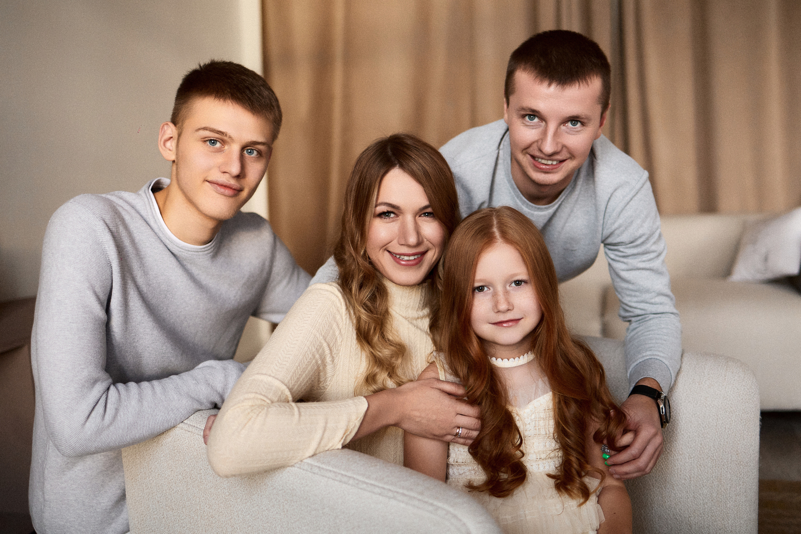 Семейная фотосессия. Фотограф в Минске Анна Кучинская